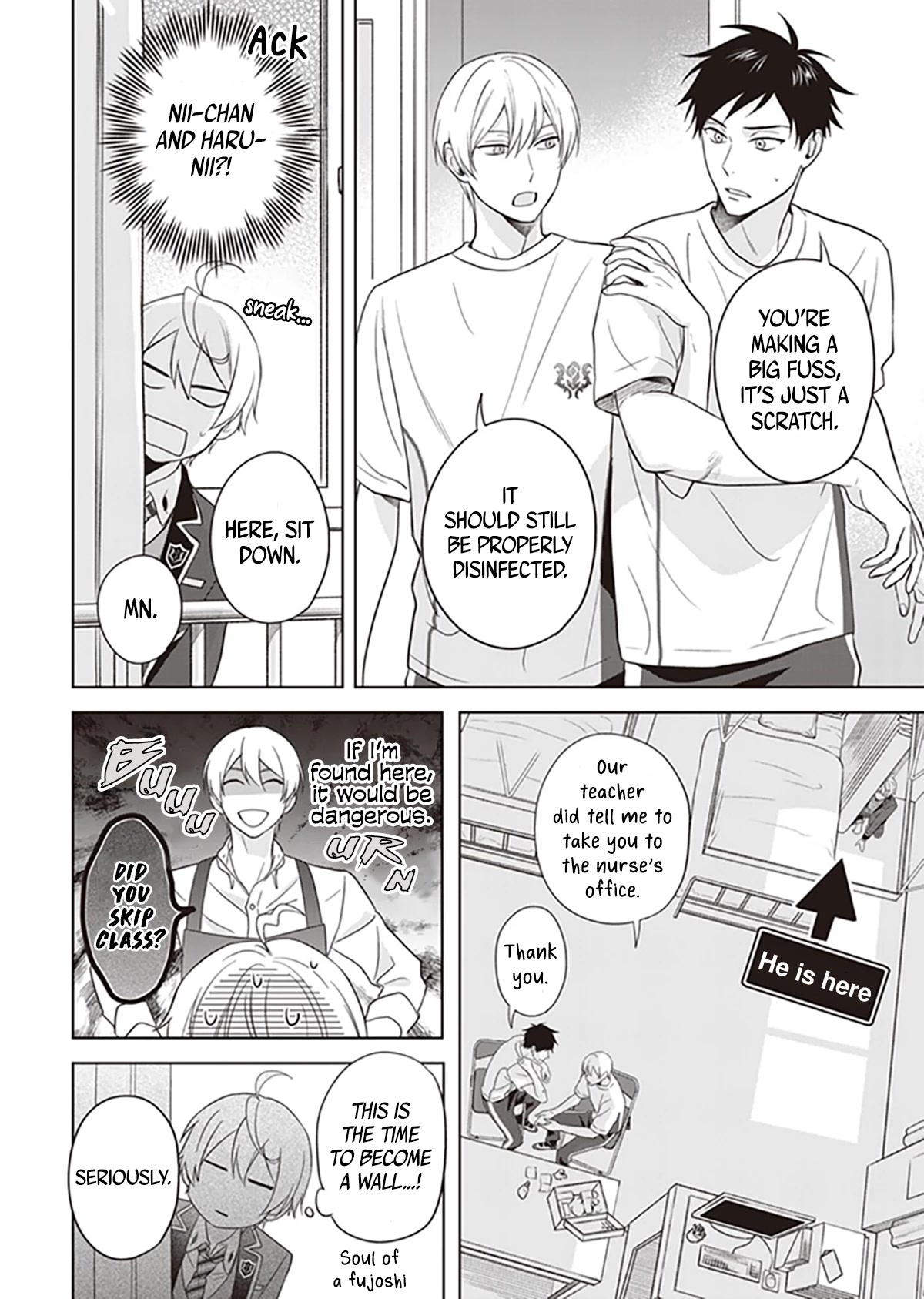 I Realized I Am the Younger Brother of the Protagonist in a BL Game Chapter 6.5 page 3 - Chapter 6.5