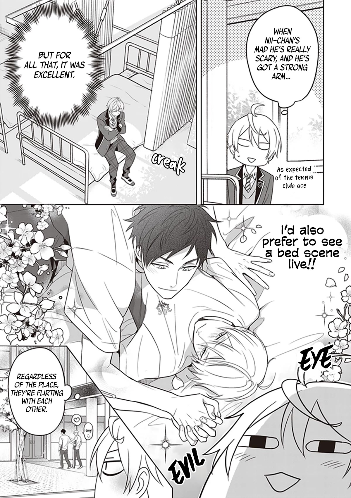 I Realized I Am the Younger Brother of the Protagonist in a BL Game Chapter 6.5 page 8 - Chapter 6.5
