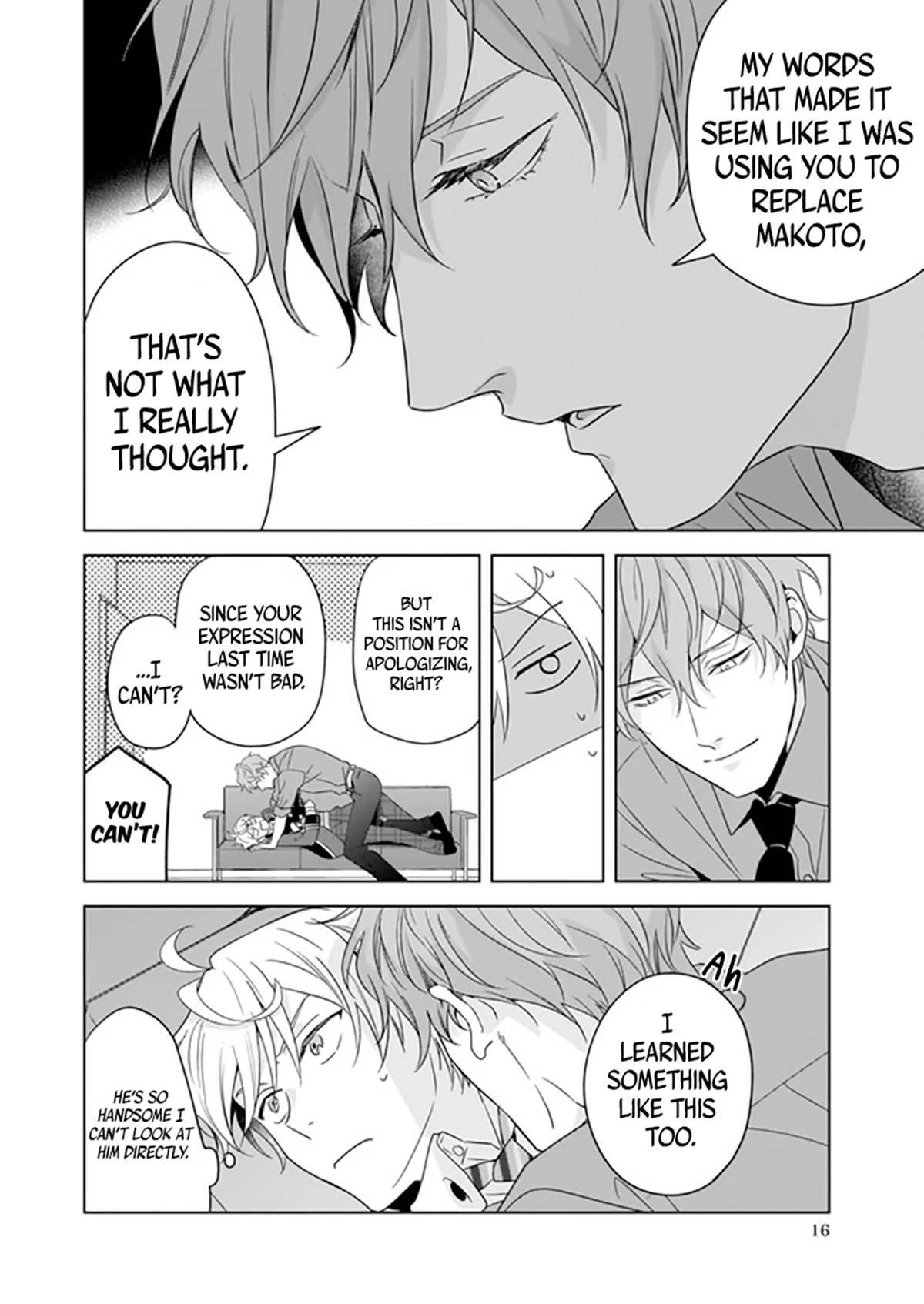 I Realized I Am the Younger Brother of the Protagonist in a BL Game Chapter 6 page 17 - Chapter 6