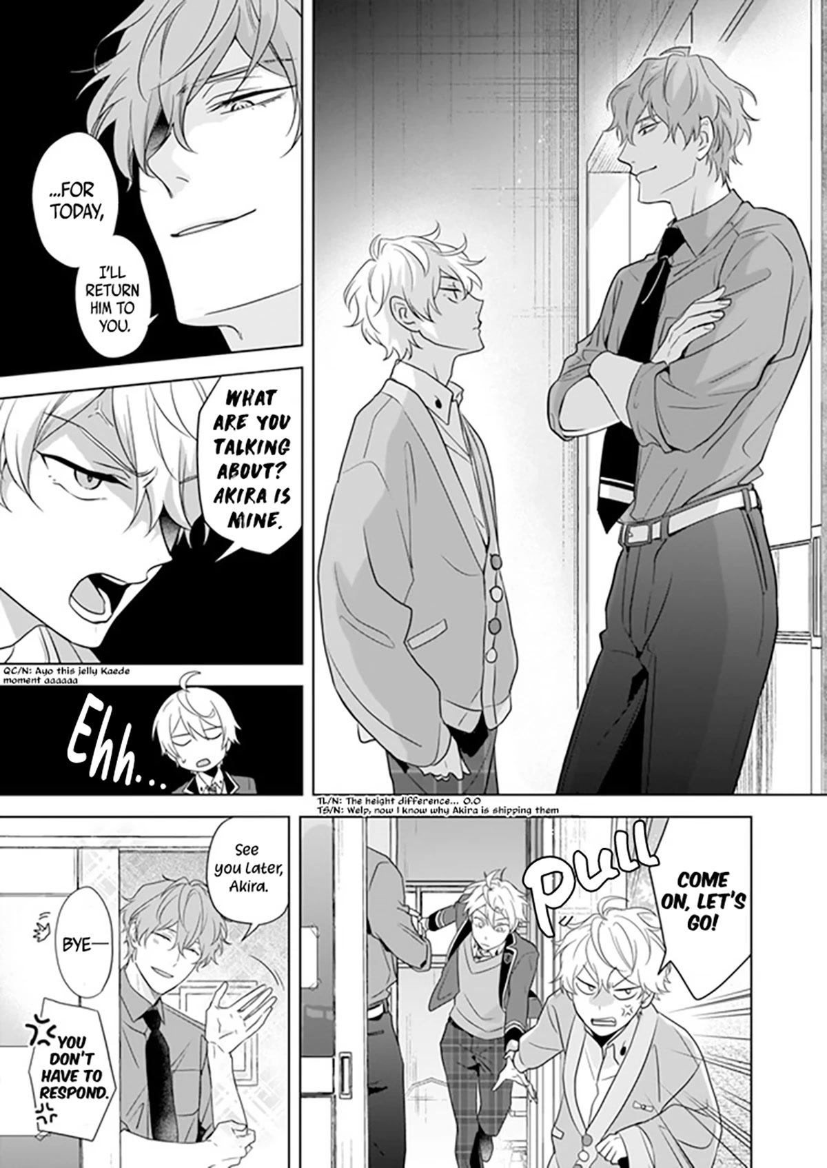 I Realized I Am the Younger Brother of the Protagonist in a BL Game Chapter 6 page 22 - Chapter 6