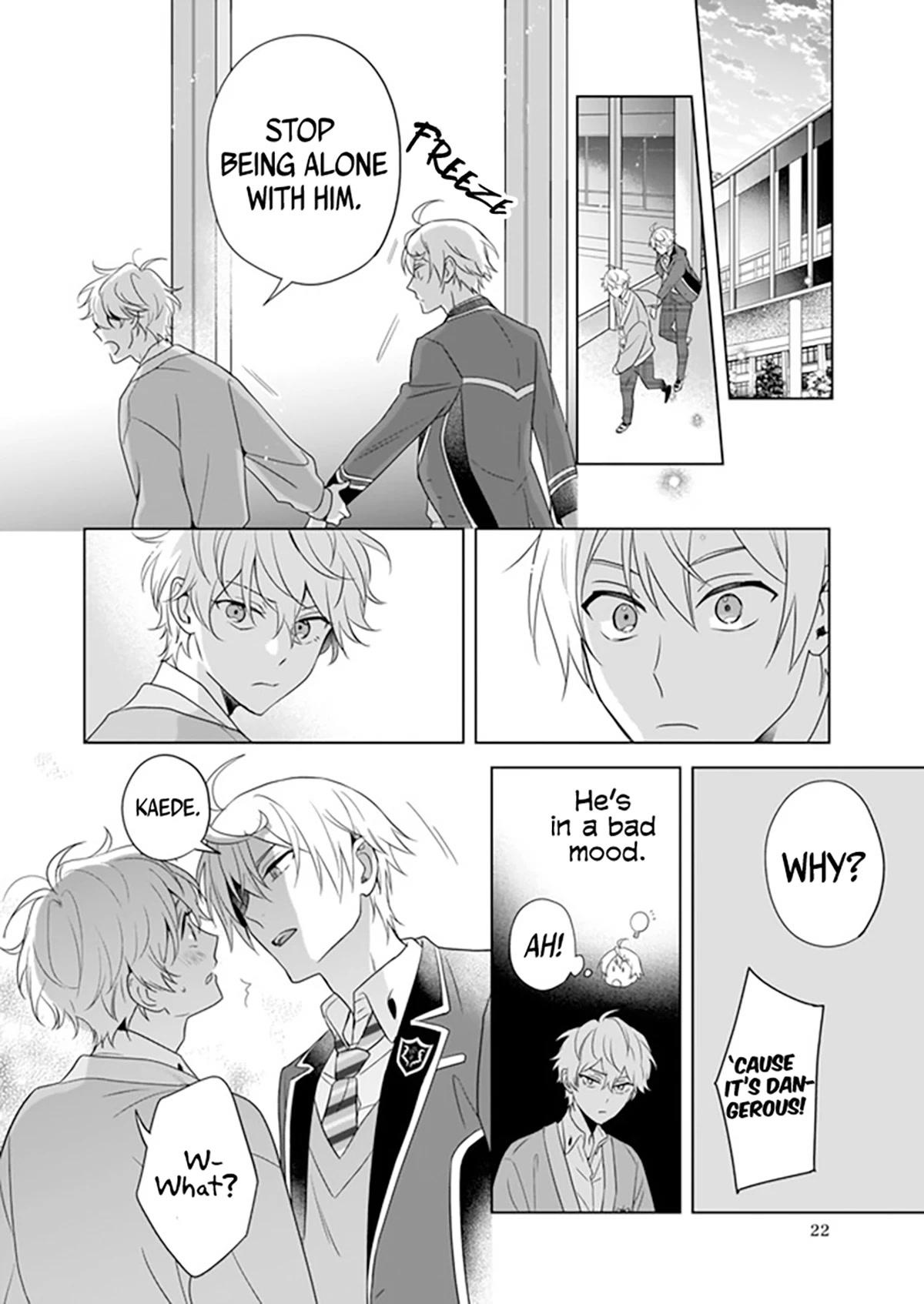 I Realized I Am the Younger Brother of the Protagonist in a BL Game Chapter 6 page 23 - Chapter 6