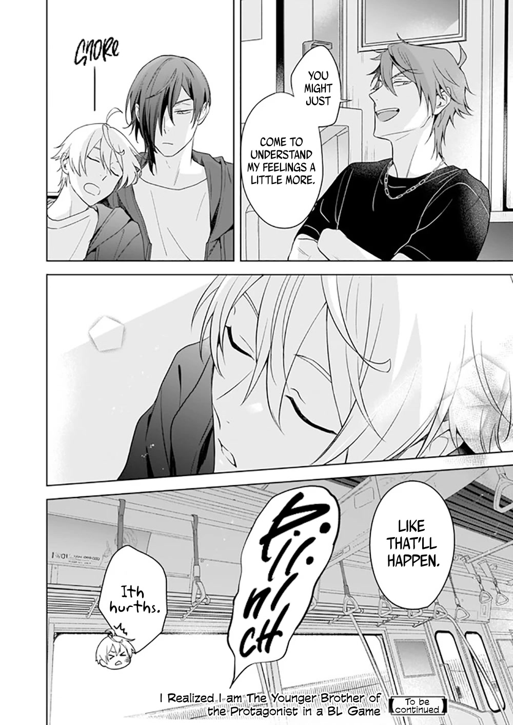 I Realized I Am the Younger Brother of the Protagonist in a BL Game Chapter 9 page 21 - Chapter 9