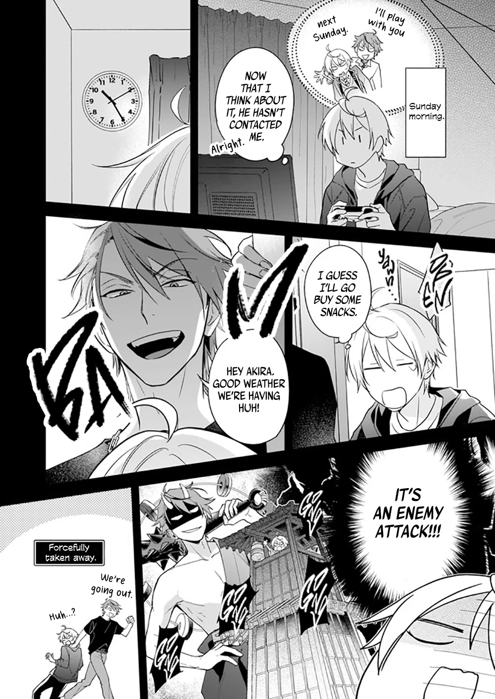 I Realized I Am the Younger Brother of the Protagonist in a BL Game Chapter 9 page 3 - Chapter 9