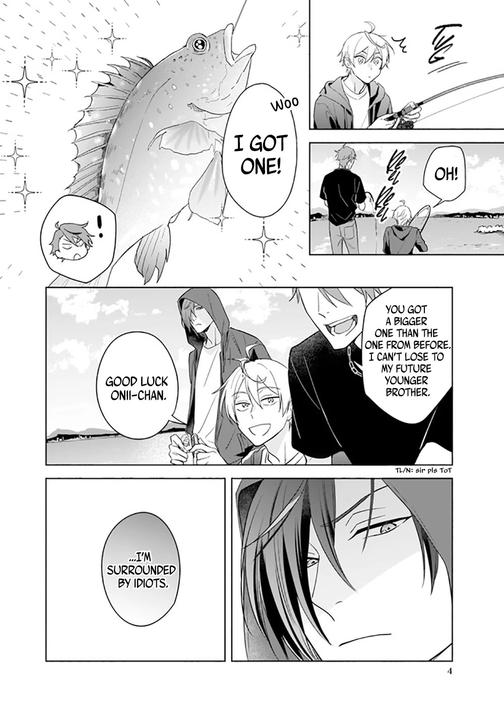 I Realized I Am the Younger Brother of the Protagonist in a BL Game Chapter 9 page 5 - Chapter 9