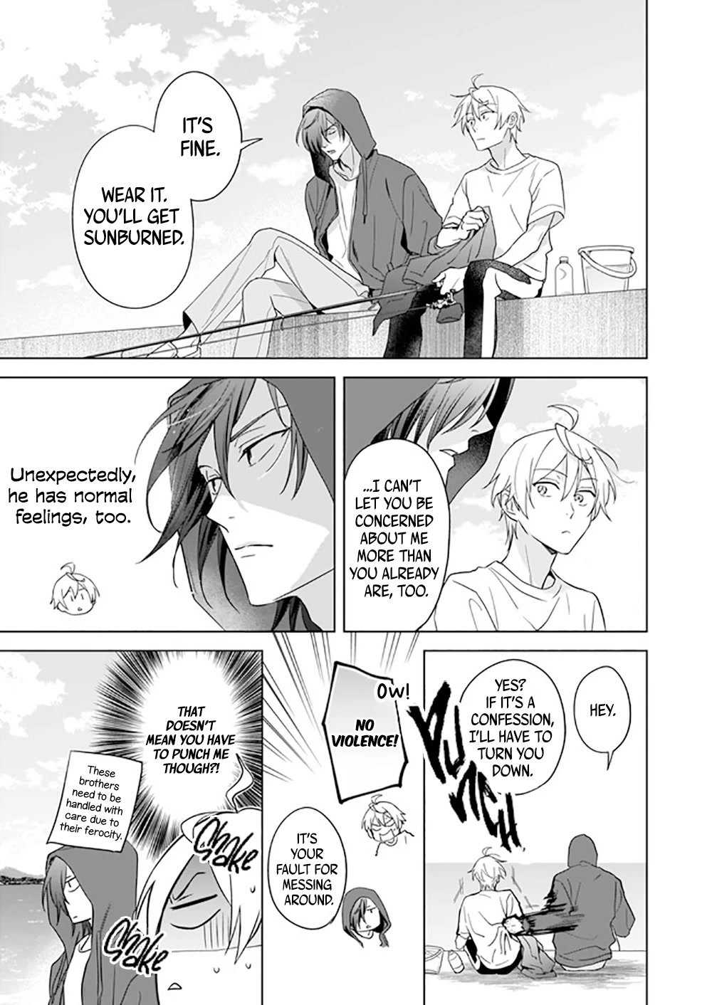 I Realized I Am the Younger Brother of the Protagonist in a BL Game Chapter 9 page 8 - Chapter 9
