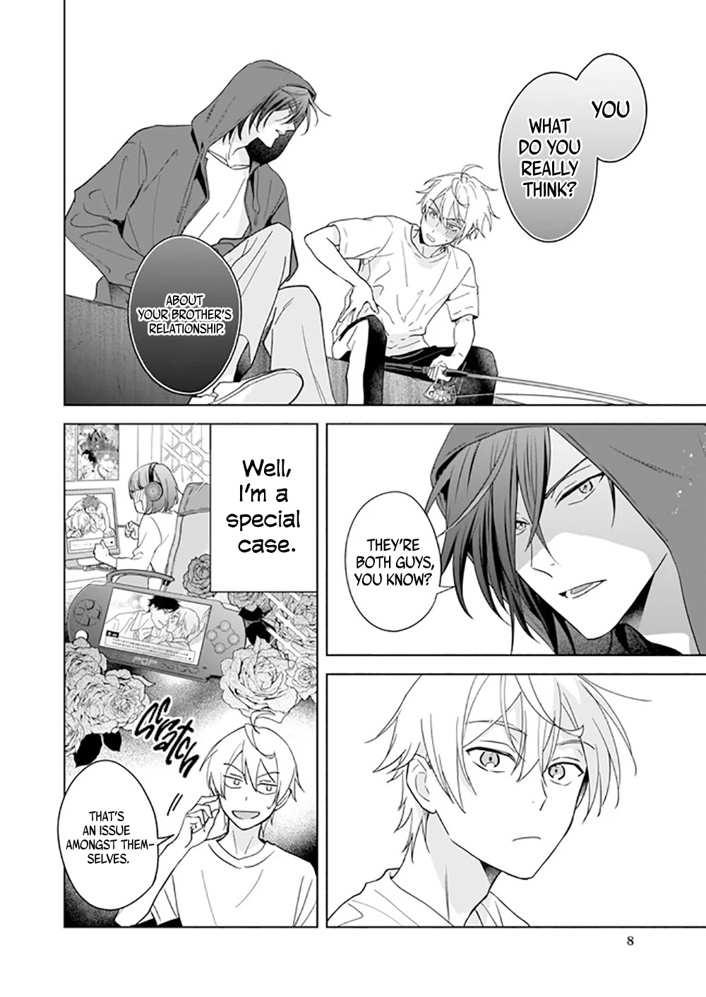 I Realized I Am the Younger Brother of the Protagonist in a BL Game Chapter 9 page 9 - Chapter 9