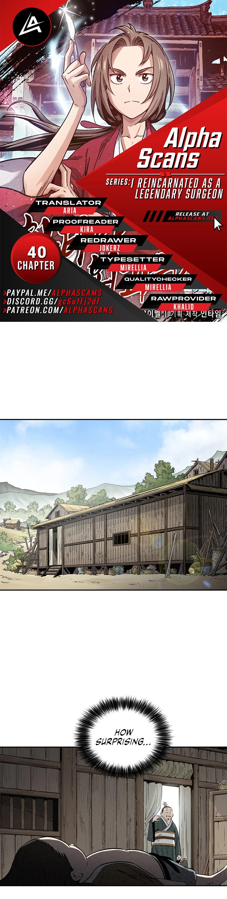 I Reincarnated as a Legendary Surgeon Chapter 40 page 1 - Chapter 40
