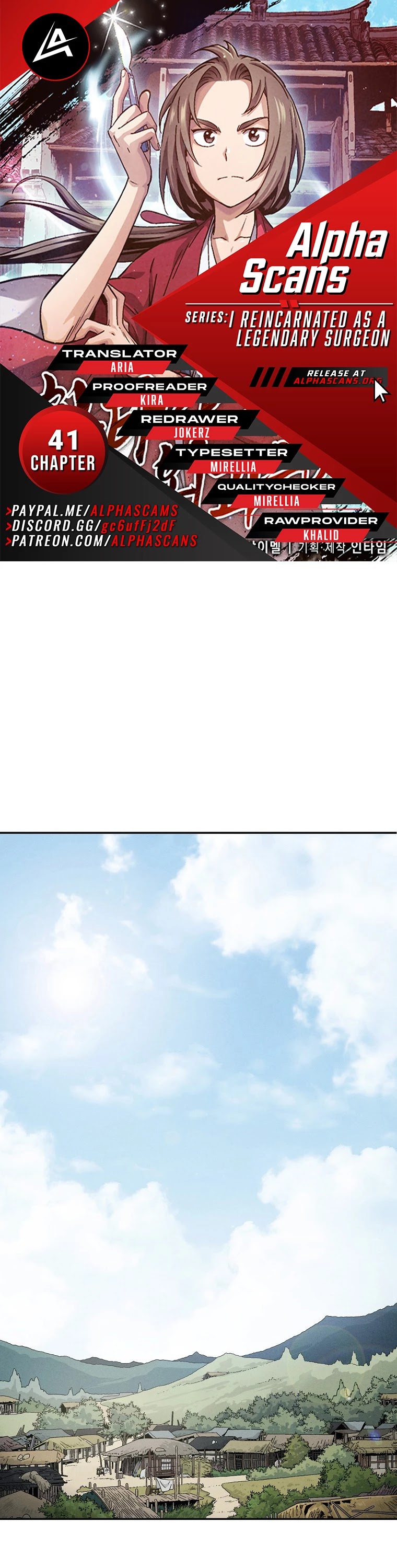 I Reincarnated as a Legendary Surgeon Chapter 41 page 1 - Chapter 41