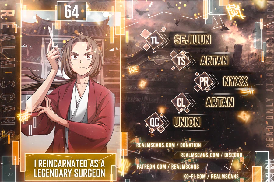 I Reincarnated as a Legendary Surgeon Chapter 64 page 1 - Chapter 64