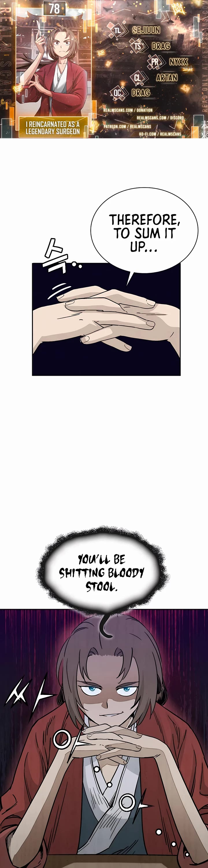 I Reincarnated as a Legendary Surgeon Chapter 78 page 1 - Chapter 78