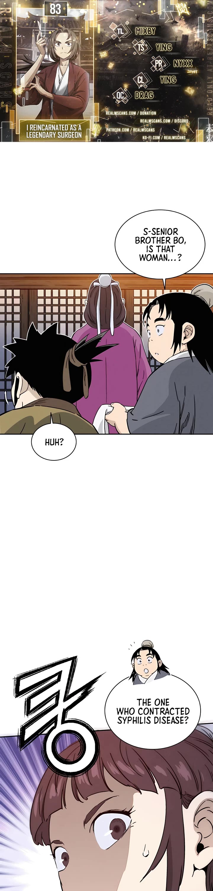 I Reincarnated as a Legendary Surgeon Chapter 83 page 1 - Chapter 83