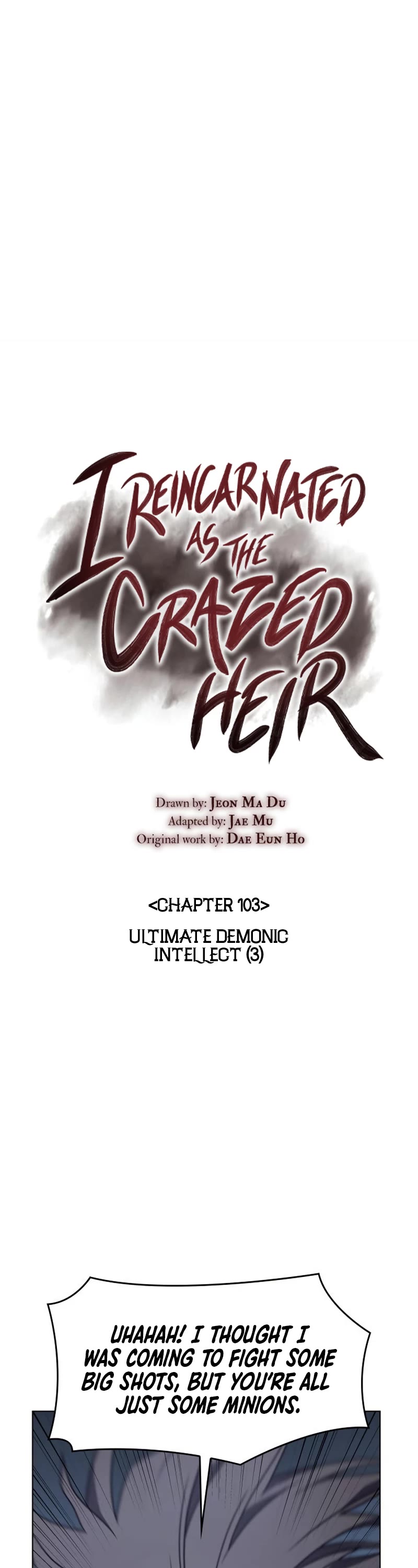 I Reincarnated as the Crazed Heir Chapter 103 page 16 - Chapter 103