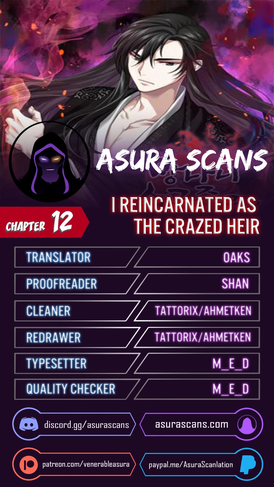 I Reincarnated as the Crazed Heir Chapter 12 page 1 - Chapter 12