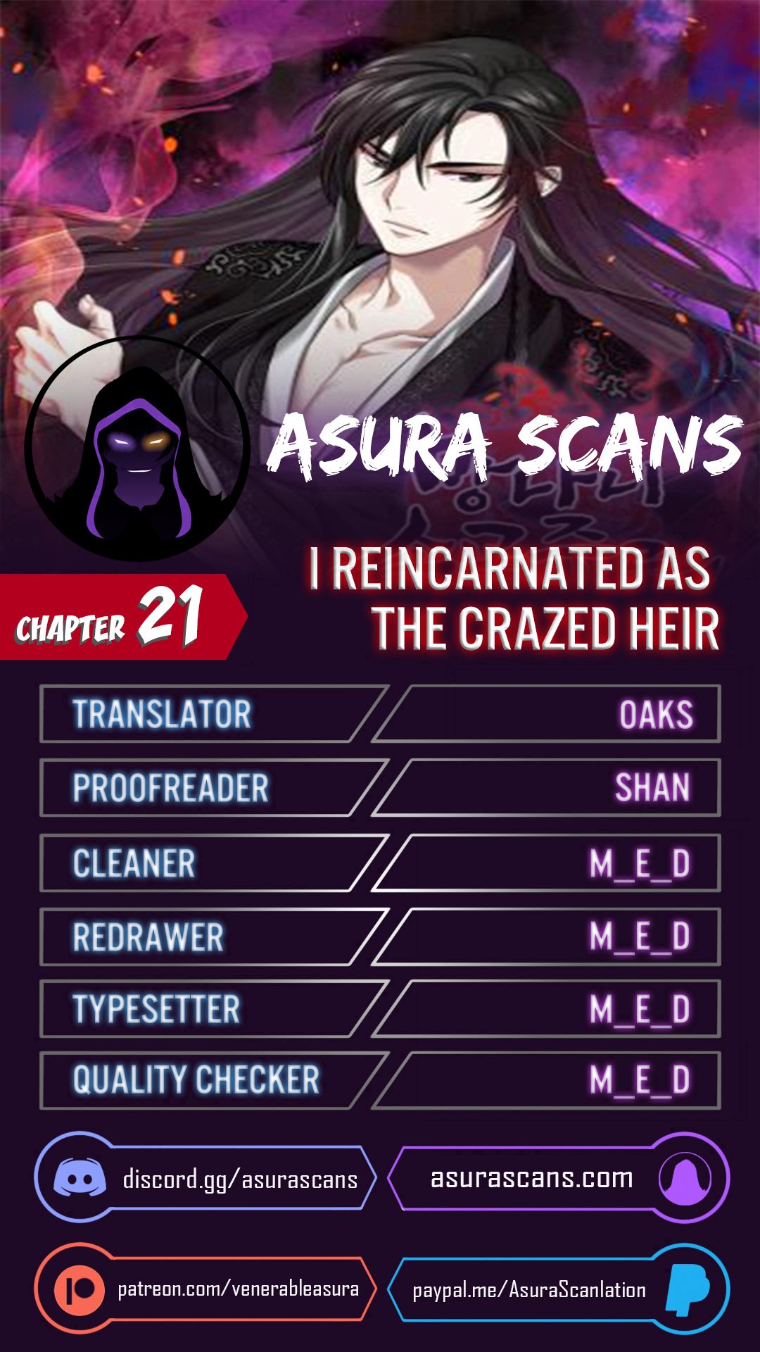 I Reincarnated as the Crazed Heir Chapter 21 page 1 - Chapter 21