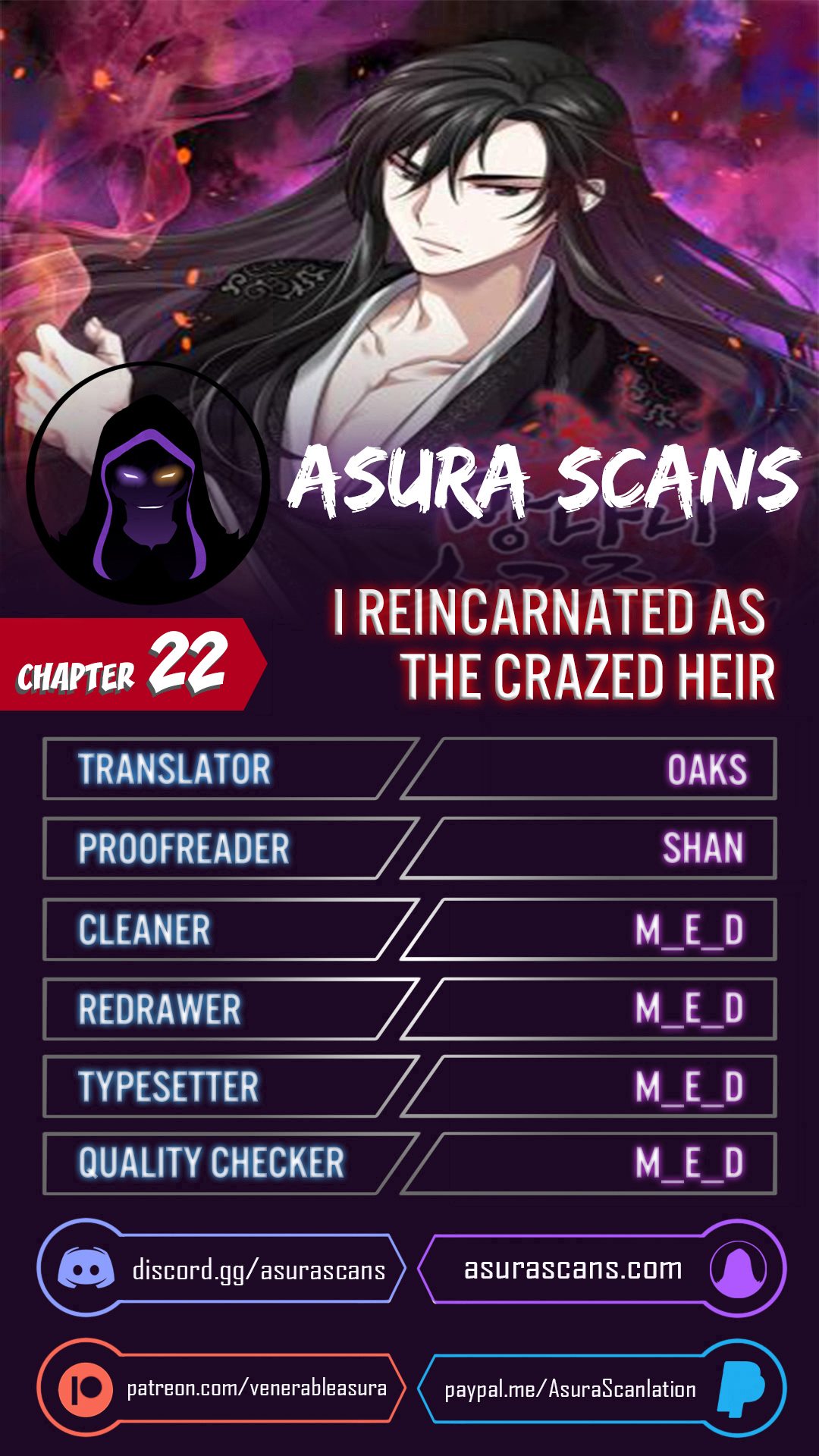 I Reincarnated as the Crazed Heir Chapter 22 page 1 - Chapter 22