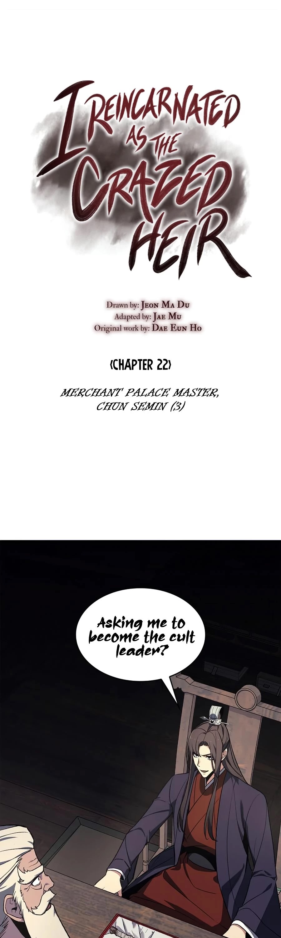 I Reincarnated as the Crazed Heir Chapter 22 page 2 - Chapter 22