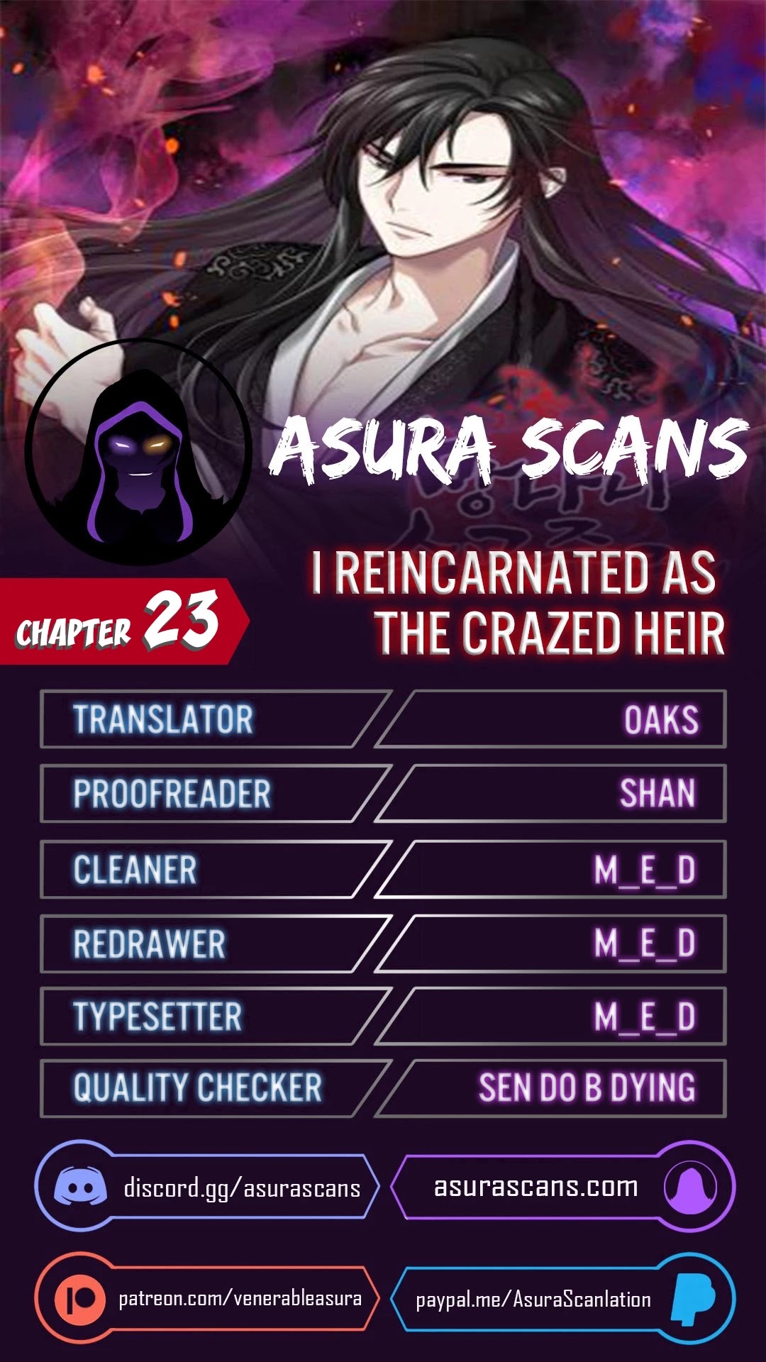 I Reincarnated as the Crazed Heir Chapter 23 page 1 - Chapter 23