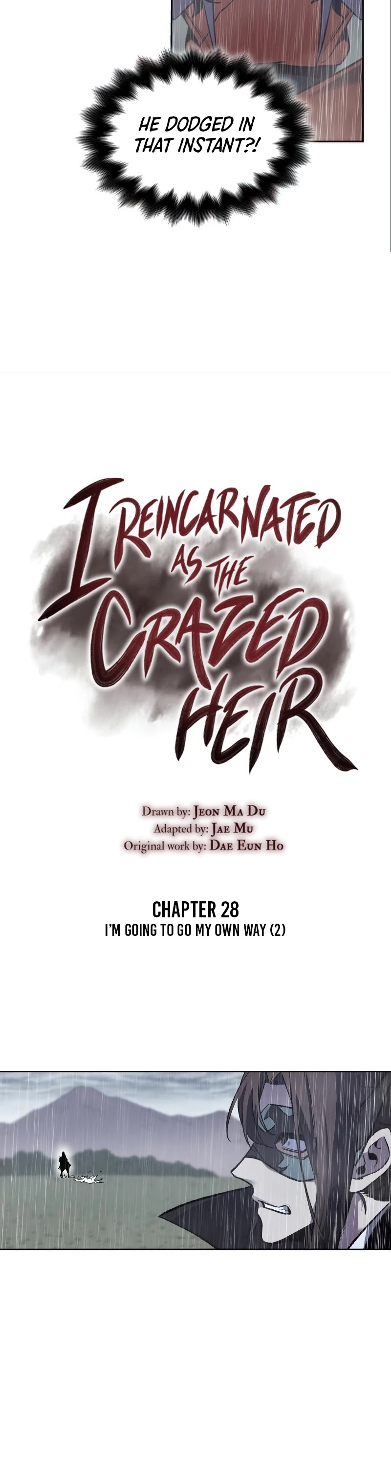 I Reincarnated as the Crazed Heir Chapter 28 page 5 - Chapter 28