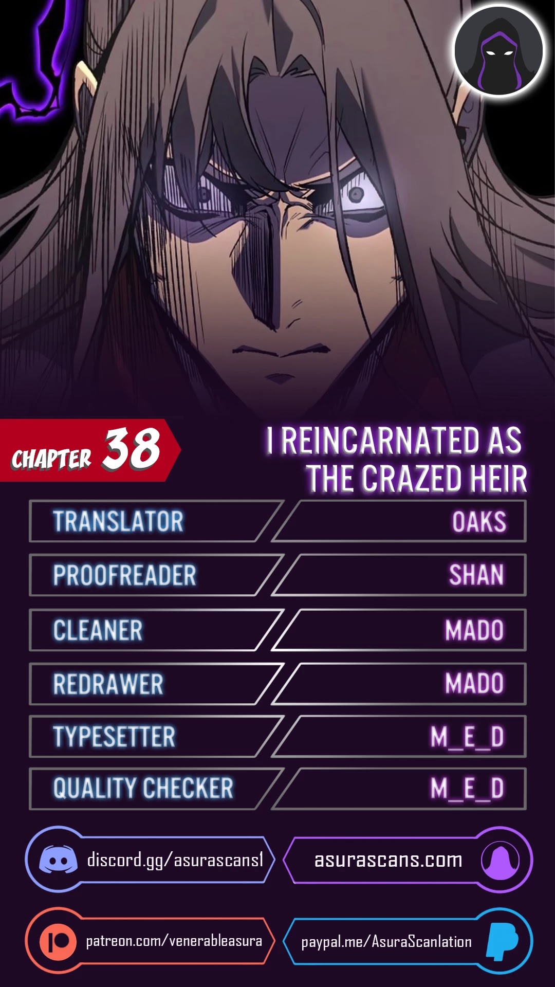 I Reincarnated as the Crazed Heir Chapter 38 page 1 - Chapter 38