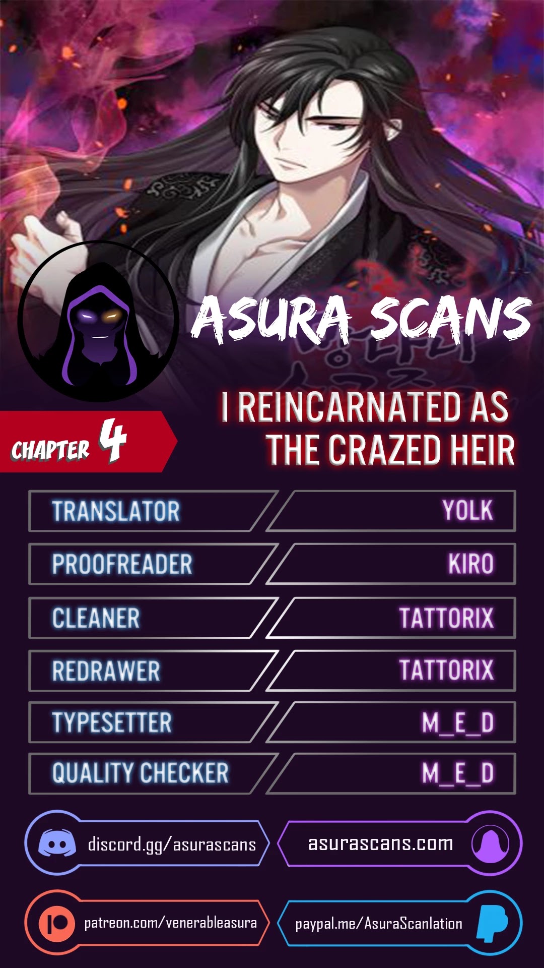 I Reincarnated as the Crazed Heir Chapter 4 page 1 - Chapter 4