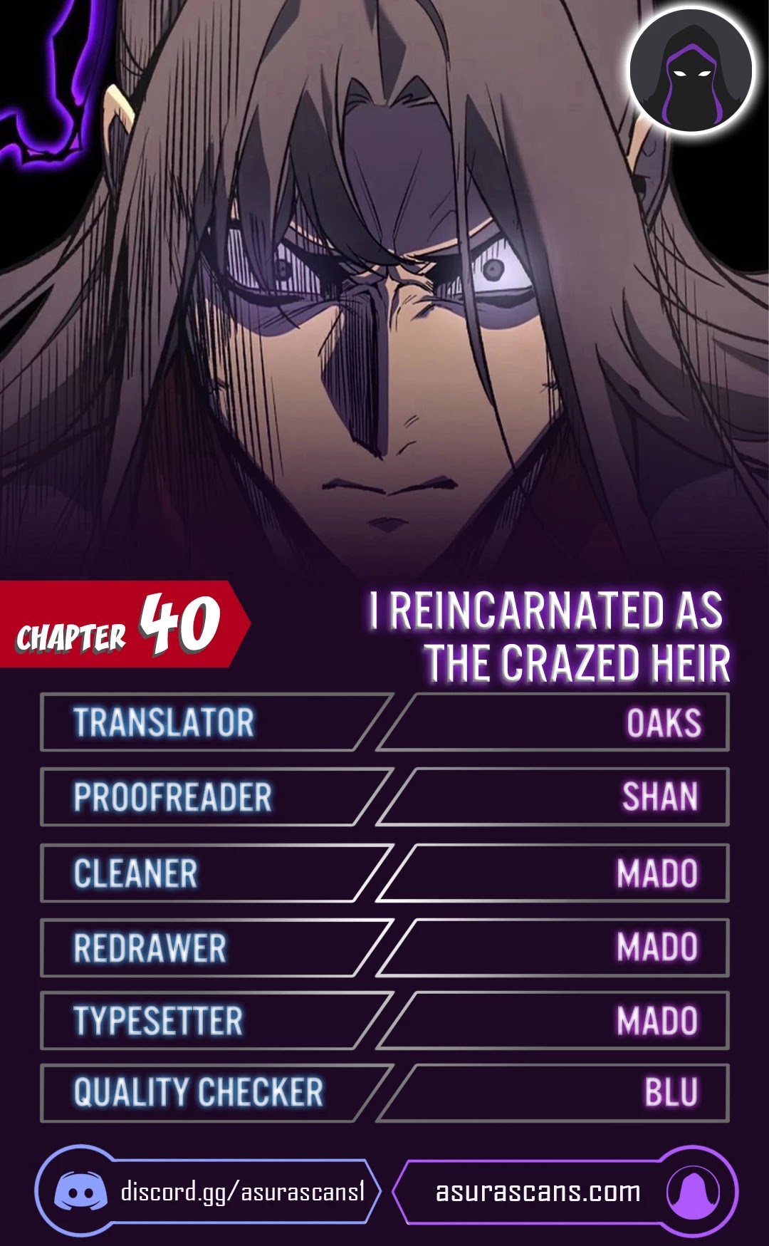 I Reincarnated as the Crazed Heir Chapter 40 page 1 - Chapter 40