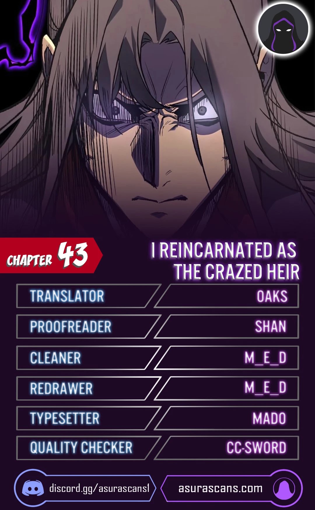 I Reincarnated as the Crazed Heir Chapter 43 page 1 - Chapter 43