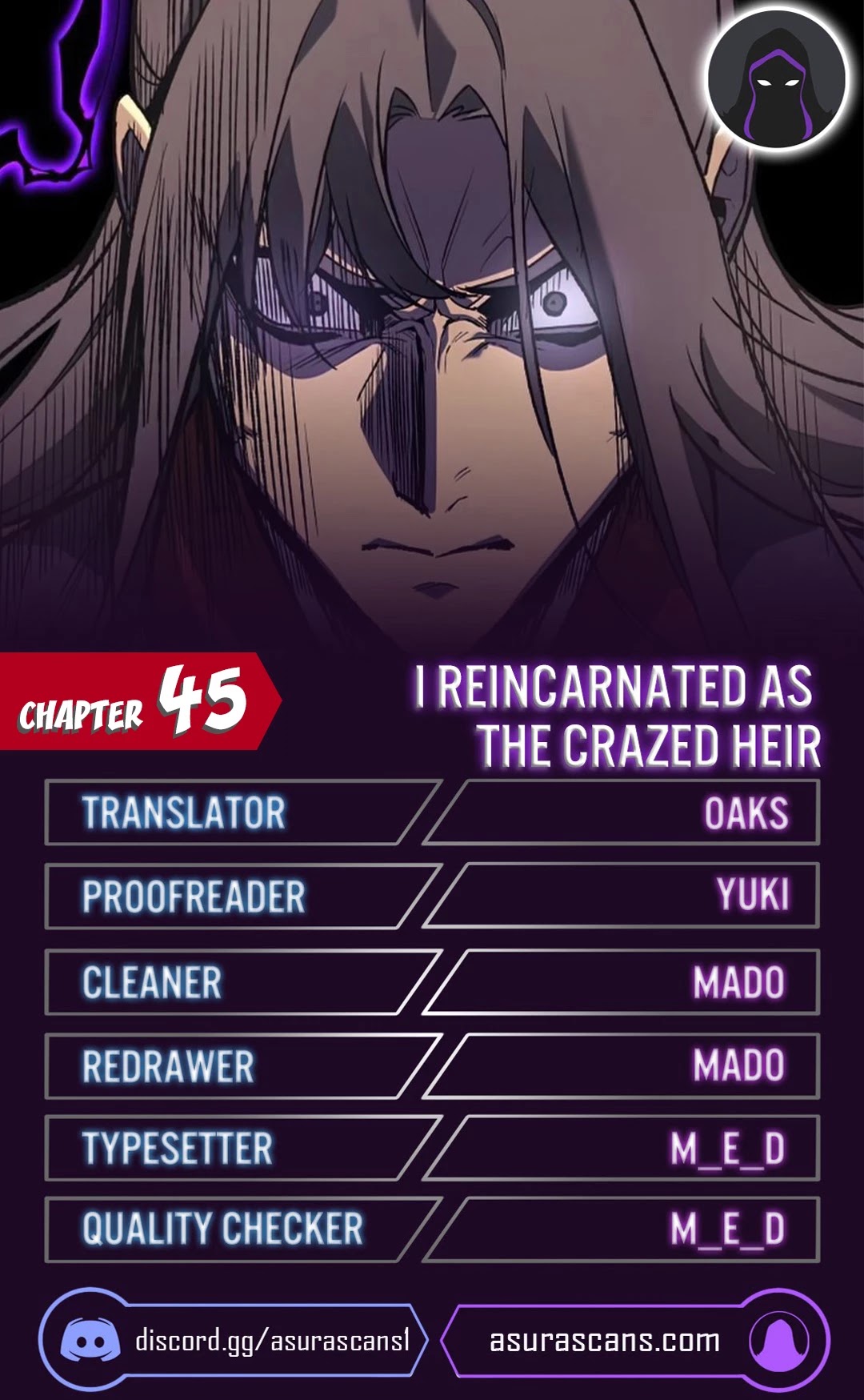 I Reincarnated as the Crazed Heir Chapter 45 page 1 - Chapter 45