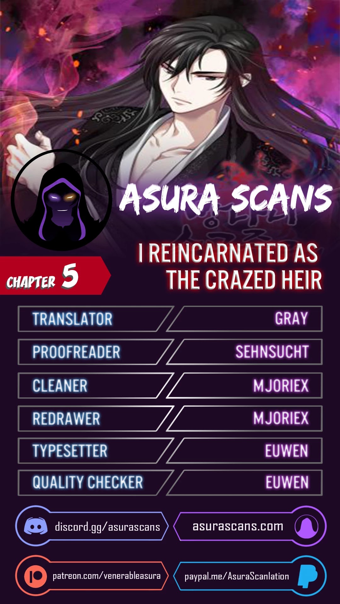 I Reincarnated as the Crazed Heir Chapter 5 page 1 - Chapter 5