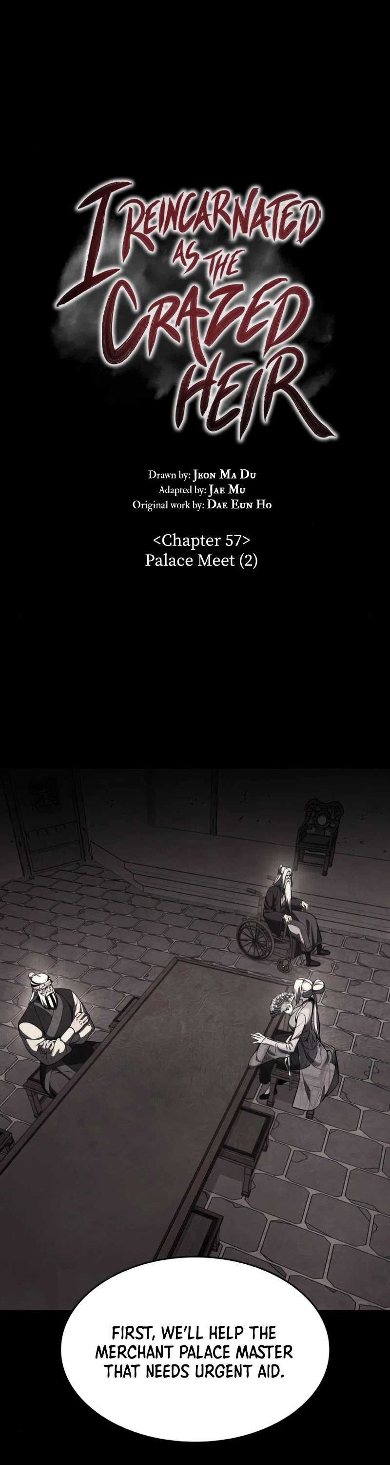 I Reincarnated as the Crazed Heir Chapter 57 page 2 - Chapter 57: Palace Meet (2)