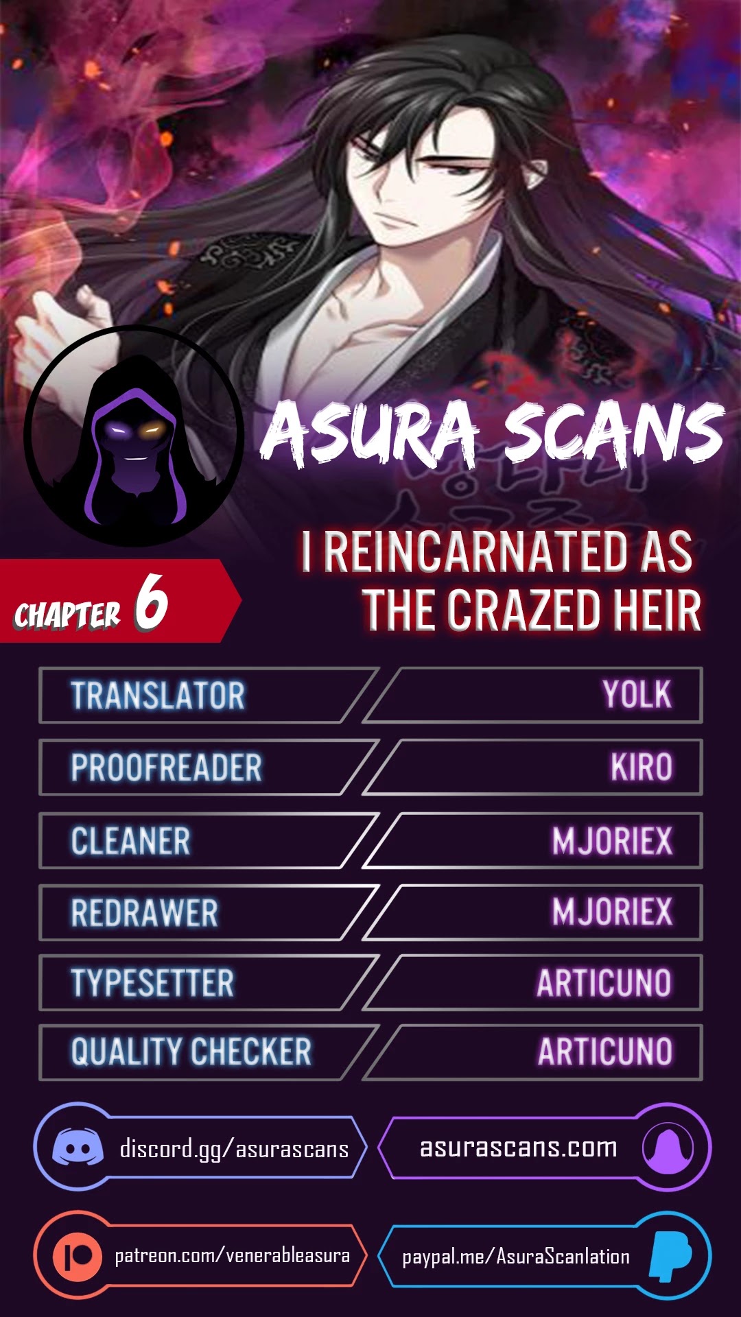 I Reincarnated as the Crazed Heir Chapter 6 page 1 - Chapter 6