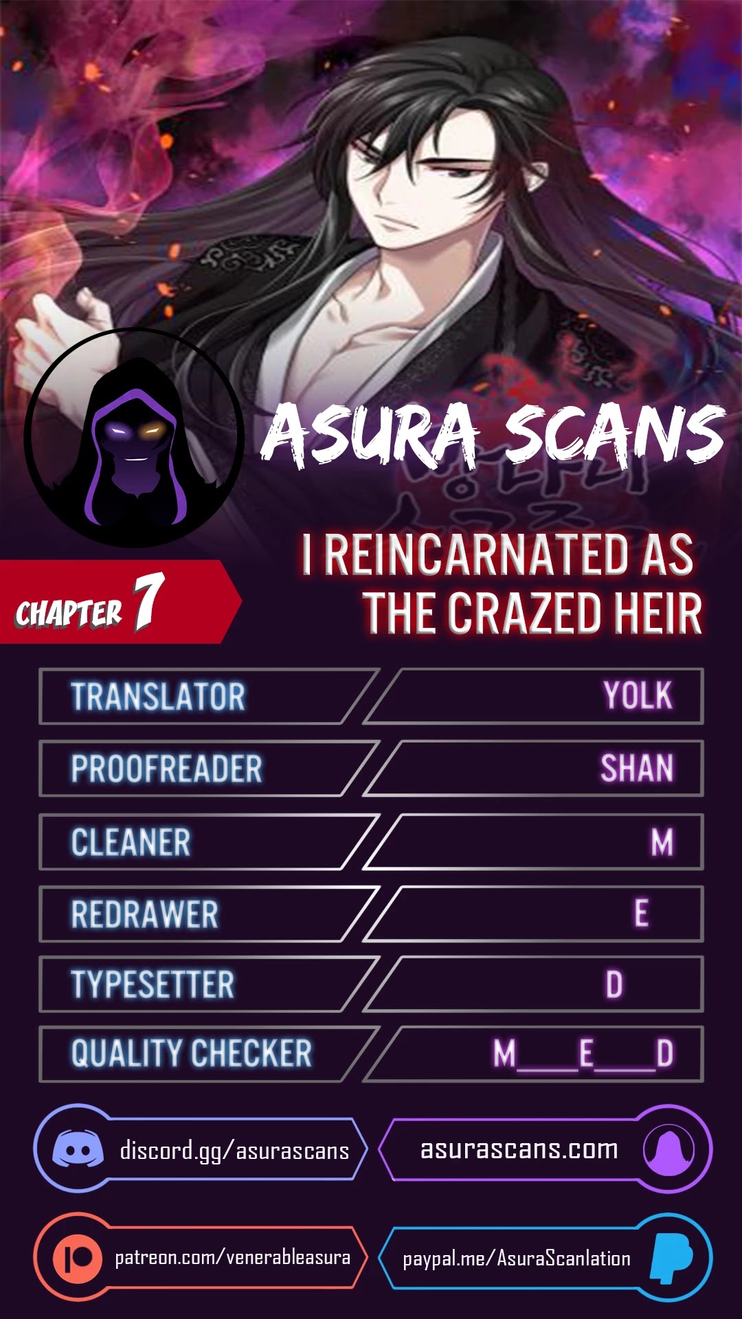I Reincarnated as the Crazed Heir Chapter 7 page 1 - Chapter 7