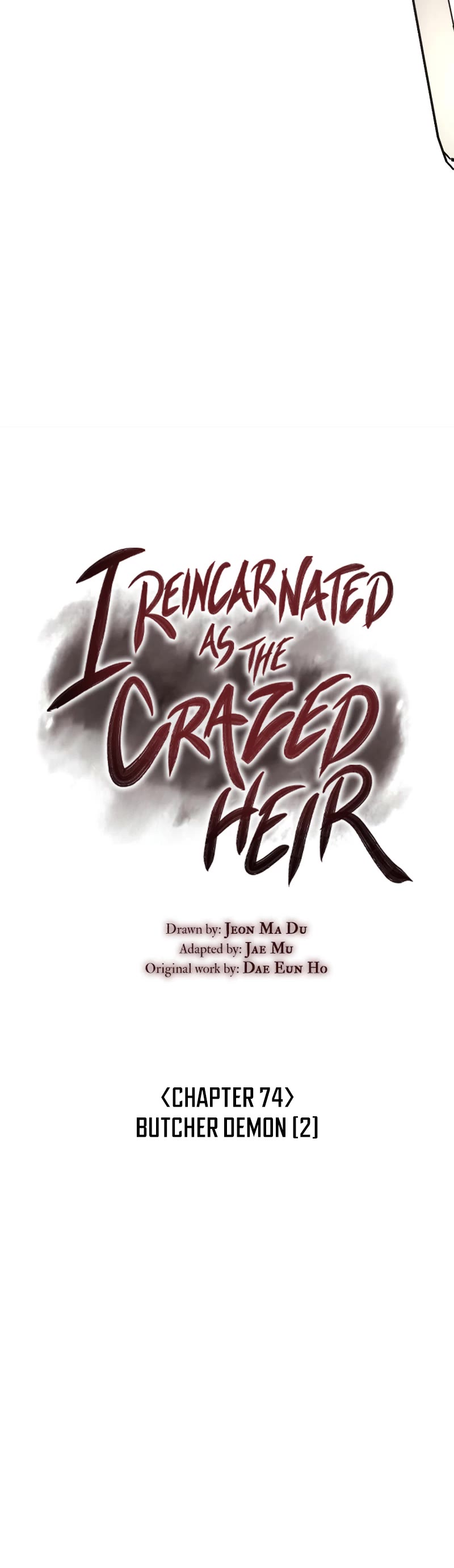 I Reincarnated as the Crazed Heir Chapter 74 page 30 - Chapter 74