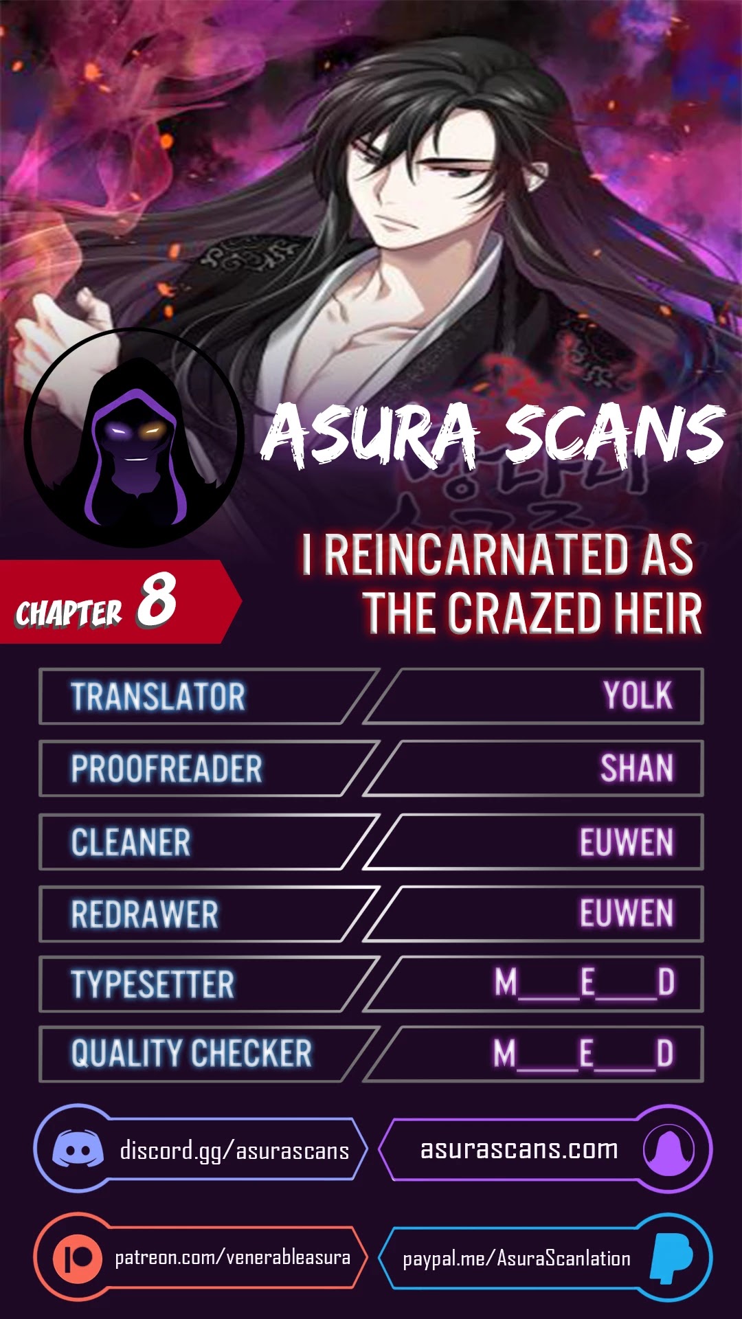 I Reincarnated as the Crazed Heir Chapter 8 page 1 - Chapter 8
