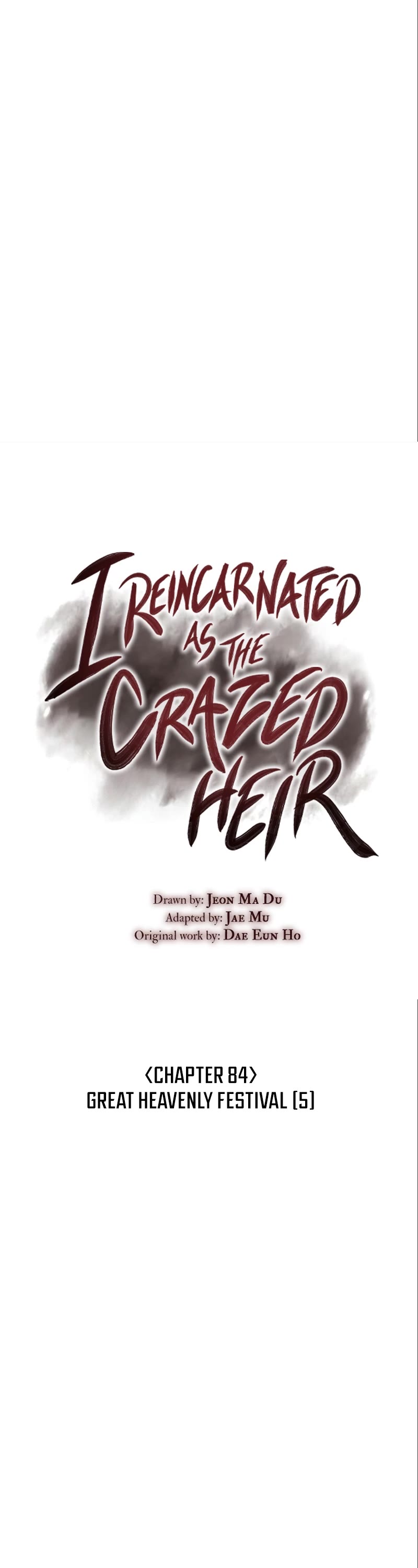 I Reincarnated as the Crazed Heir Chapter 84 page 21 - Chapter 84