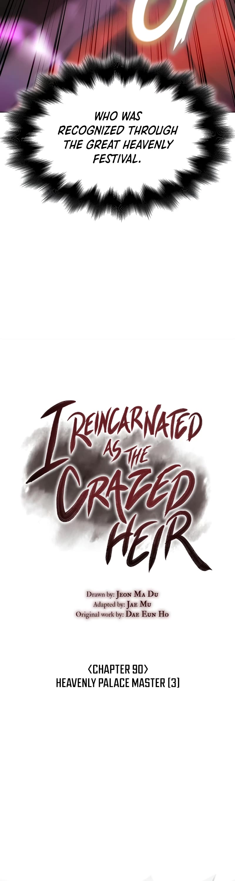 I Reincarnated as the Crazed Heir Chapter 90 page 9 - Chapter 90: Master of the Heavenly Palace (3)