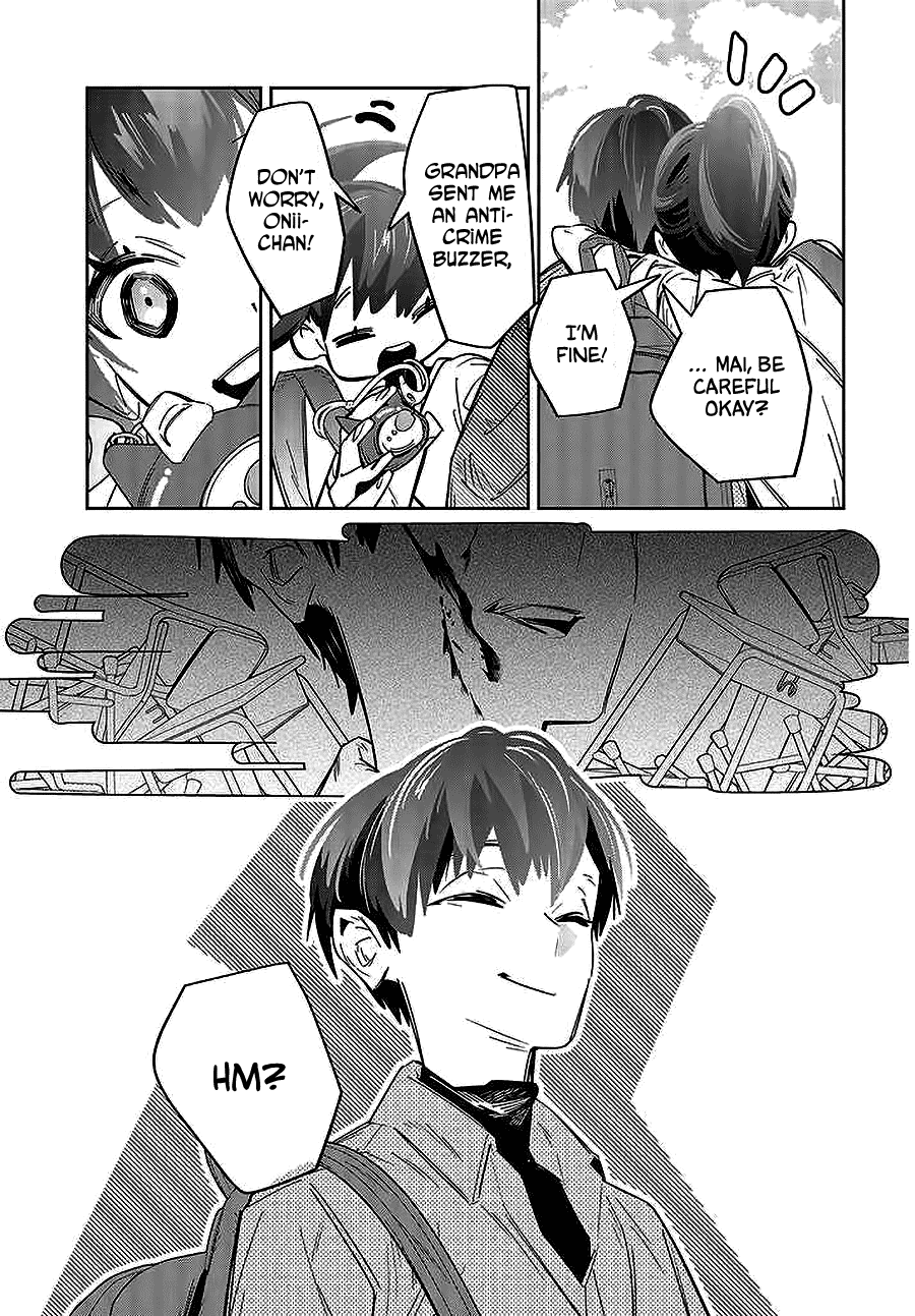 I Reincarnated as the Little Sister of a Death Game Manga's Murder Mastermind and Failed Chapter 1 page 15 - Chapter 1