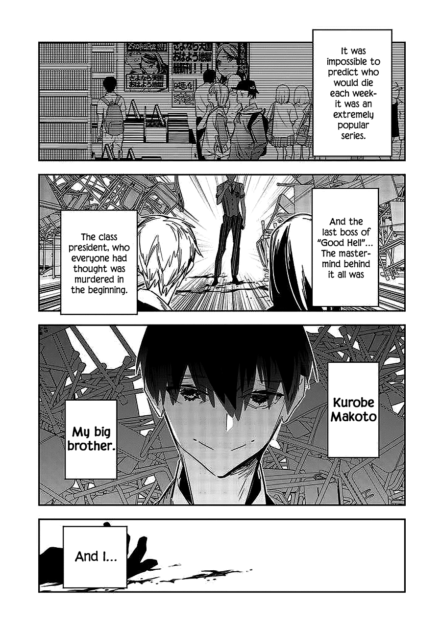 I Reincarnated as the Little Sister of a Death Game Manga's Murder Mastermind and Failed Chapter 1 page 27 - Chapter 1