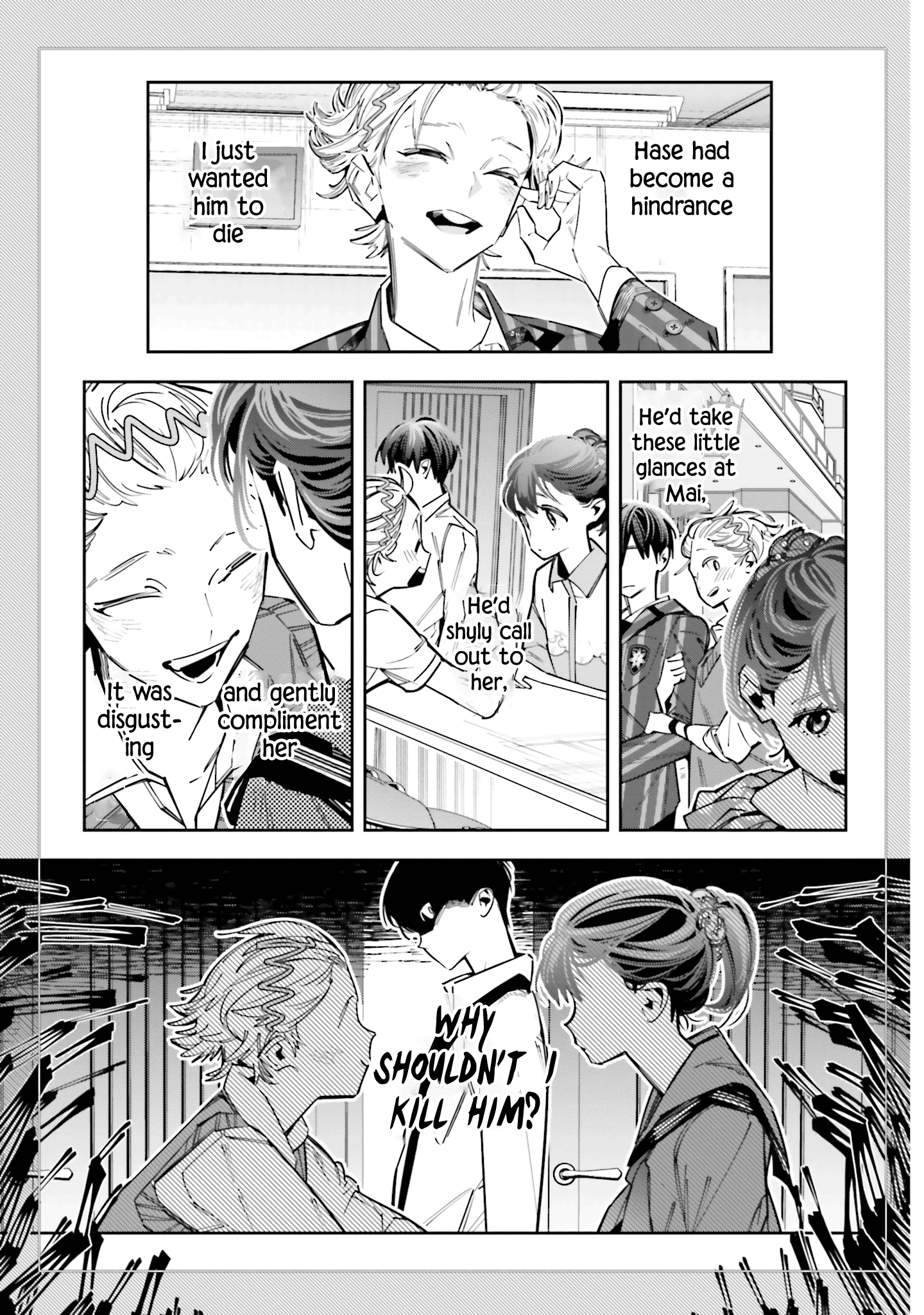 I Reincarnated as the Little Sister of a Death Game Manga's Murder Mastermind and Failed Chapter 11 page 7 - Chapter 11