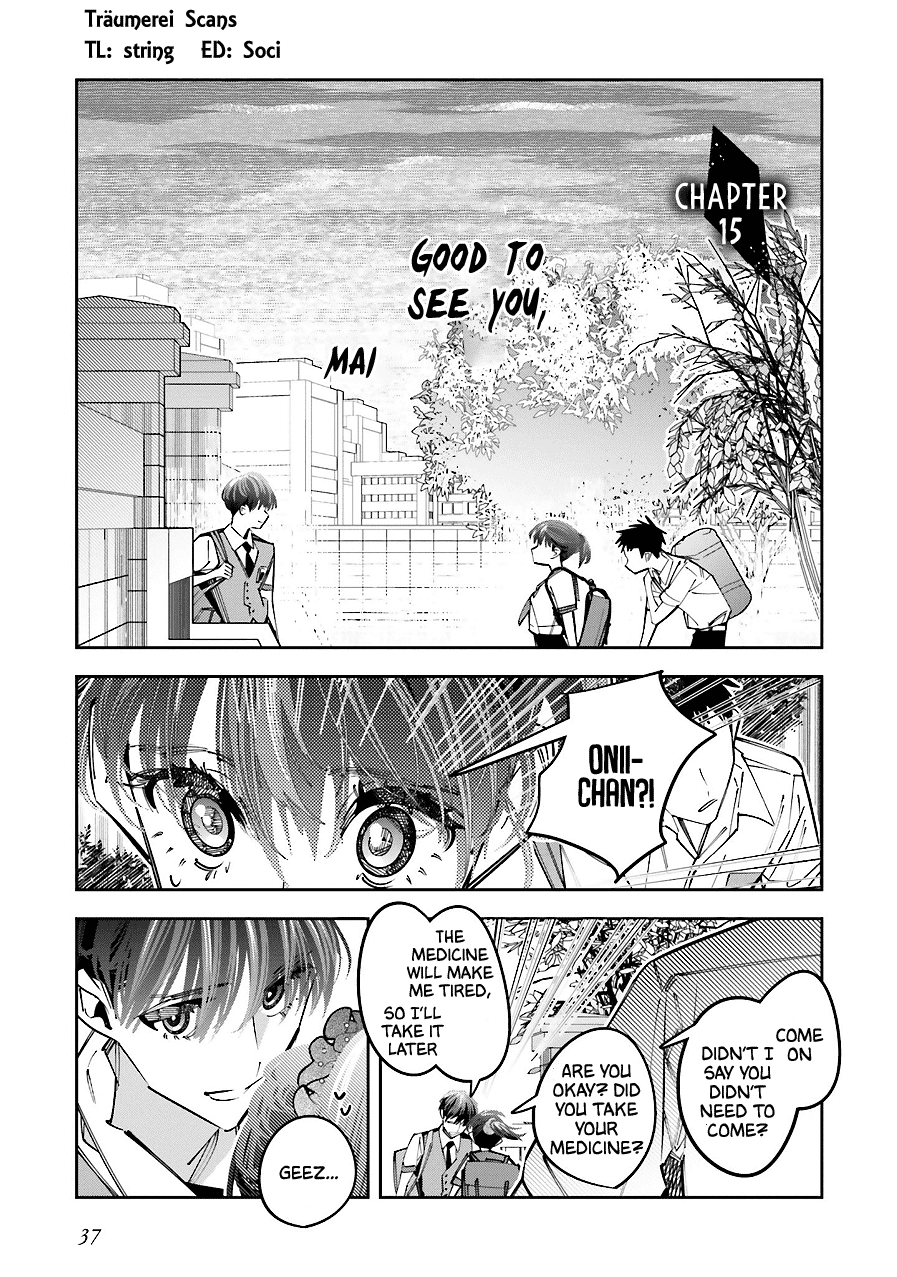 I Reincarnated as the Little Sister of a Death Game Manga's Murder Mastermind and Failed Chapter 15 page 1 - Chapter 15