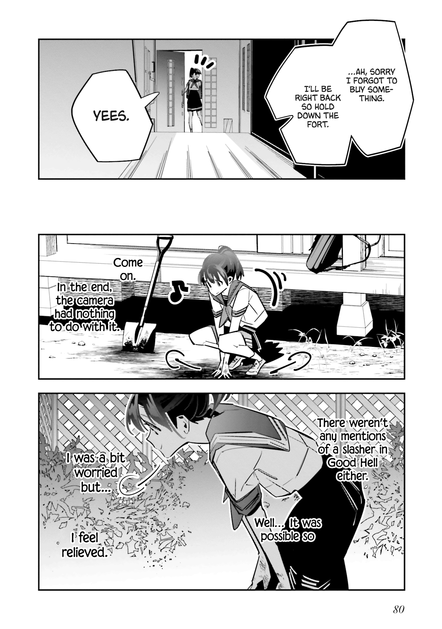 I Reincarnated as the Little Sister of a Death Game Manga's Murder Mastermind and Failed Chapter 2 page 27 - Chapter 2