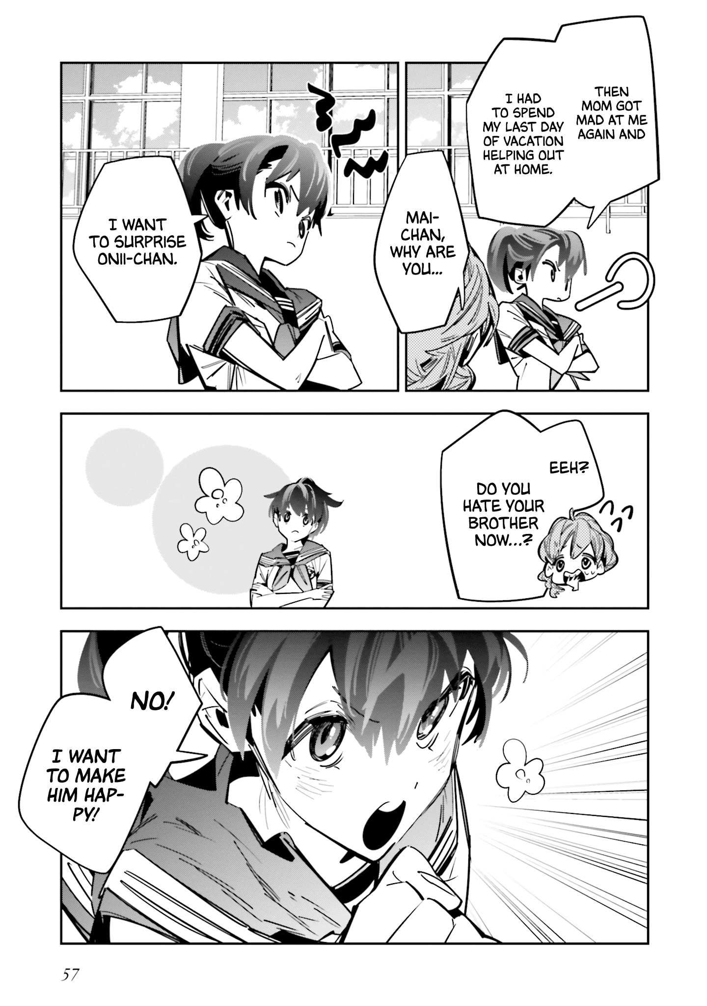 I Reincarnated as the Little Sister of a Death Game Manga's Murder Mastermind and Failed Chapter 2 page 4 - Chapter 2