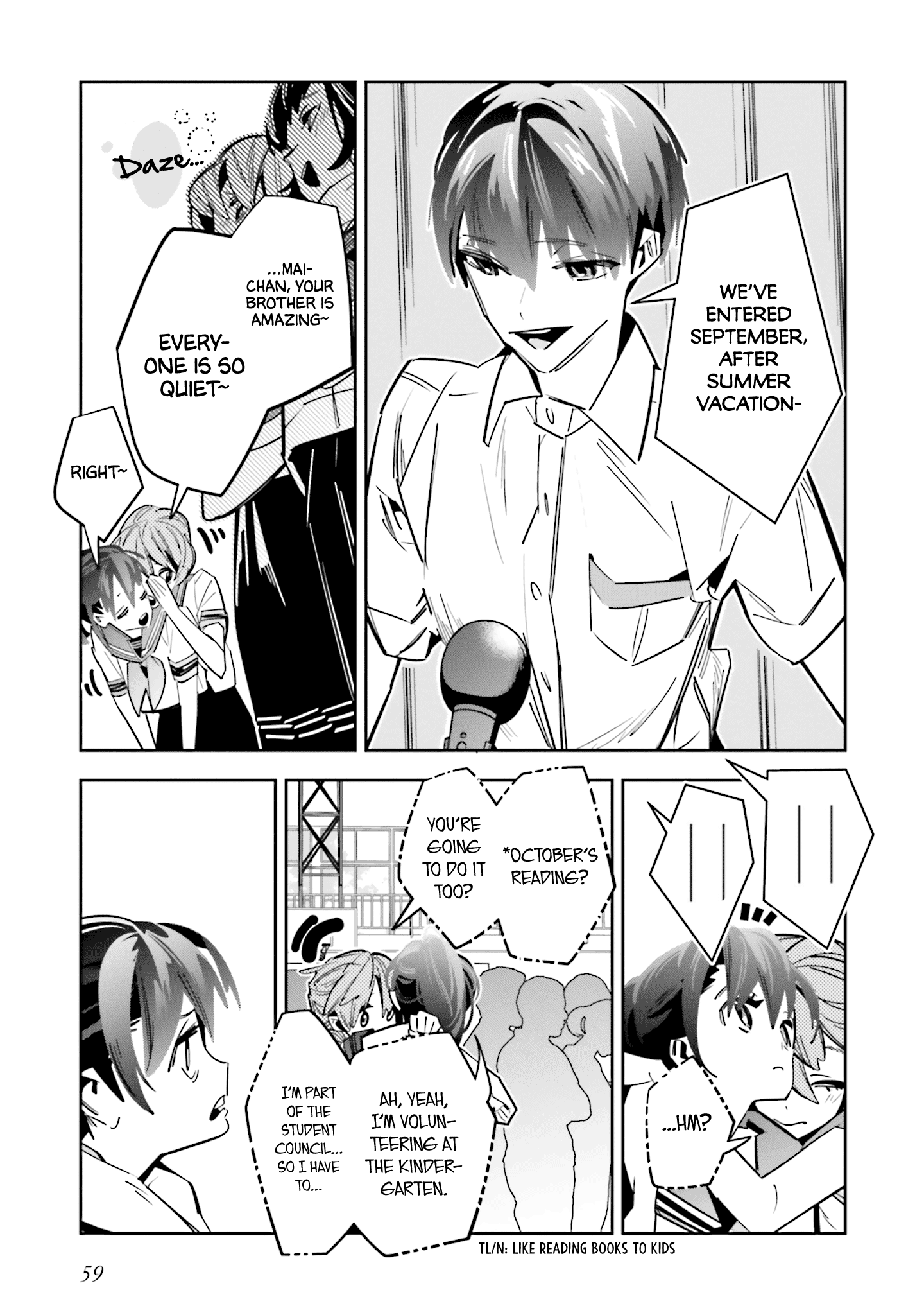 I Reincarnated as the Little Sister of a Death Game Manga's Murder Mastermind and Failed Chapter 2 page 6 - Chapter 2