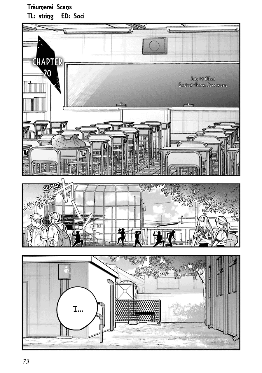I Reincarnated as the Little Sister of a Death Game Manga's Murder Mastermind and Failed Chapter 20 page 1 - Chapter 20