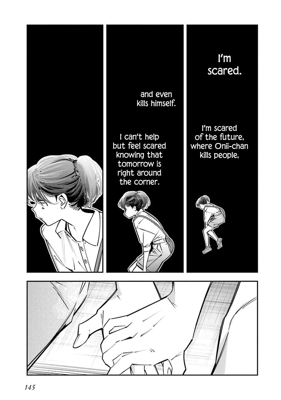I Reincarnated as the Little Sister of a Death Game Manga's Murder Mastermind and Failed Chapter 21 page 34 - Chapter 21