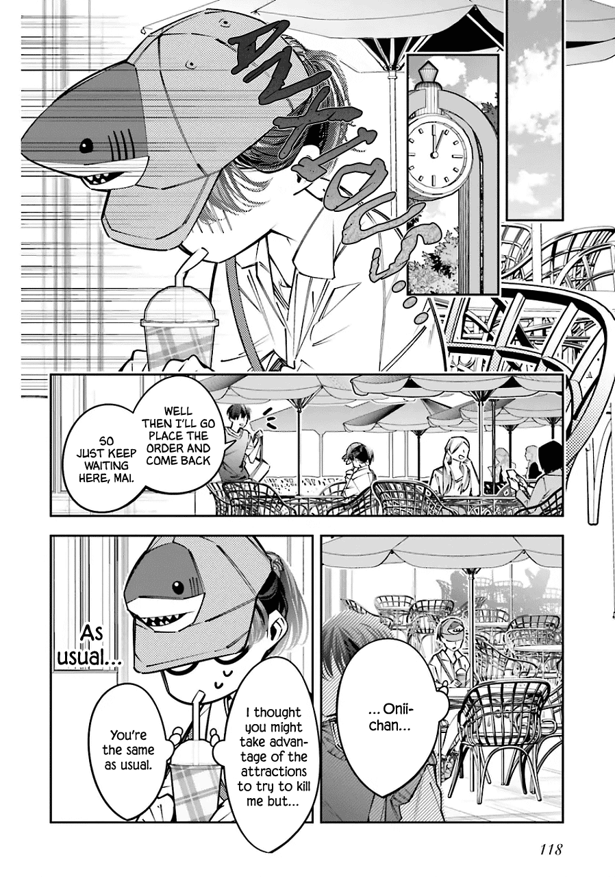 I Reincarnated as the Little Sister of a Death Game Manga's Murder Mastermind and Failed Chapter 21 page 8 - Chapter 21