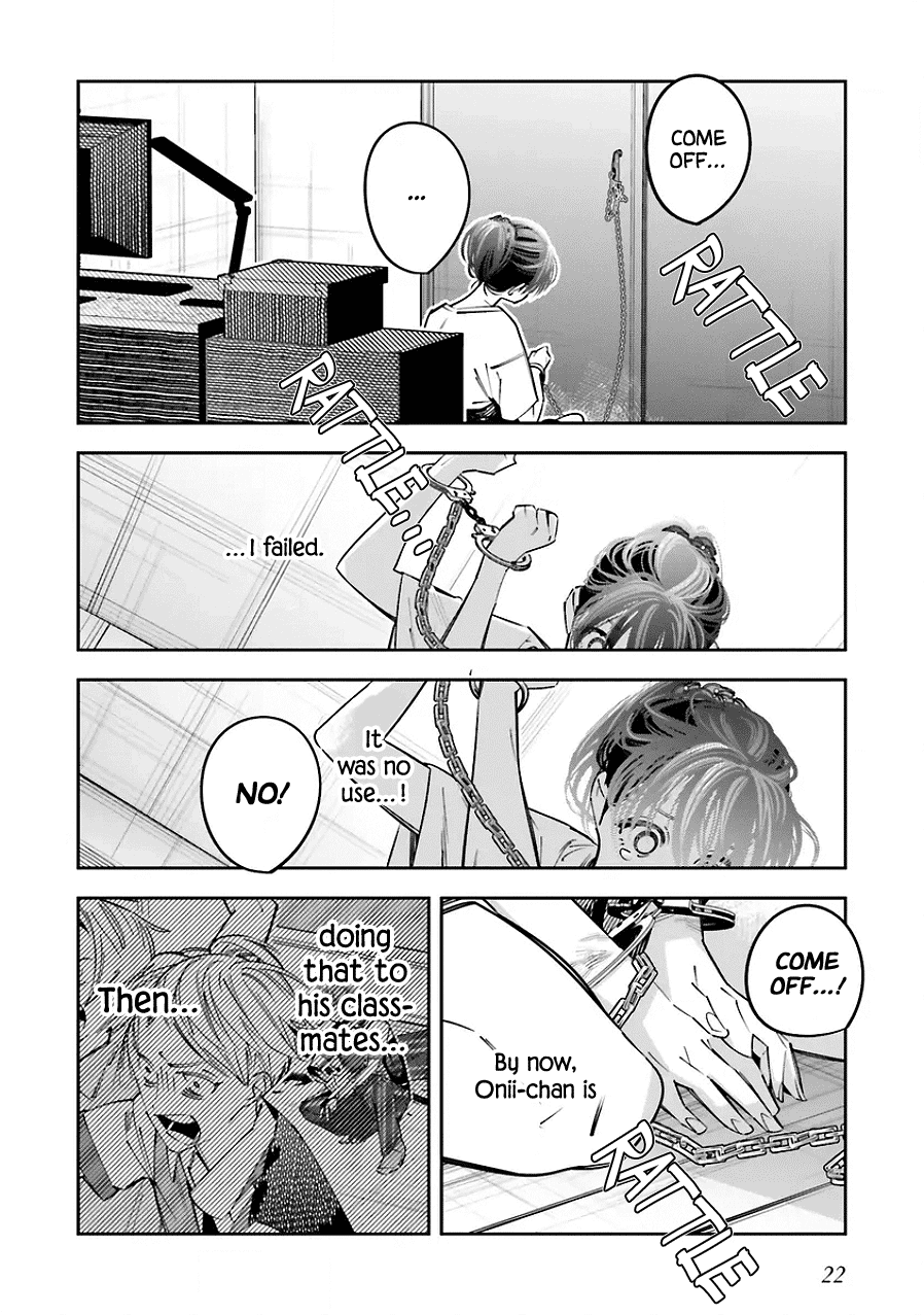 I Reincarnated as the Little Sister of a Death Game Manga's Murder Mastermind and Failed Chapter 22 page 22 - Chapter 22