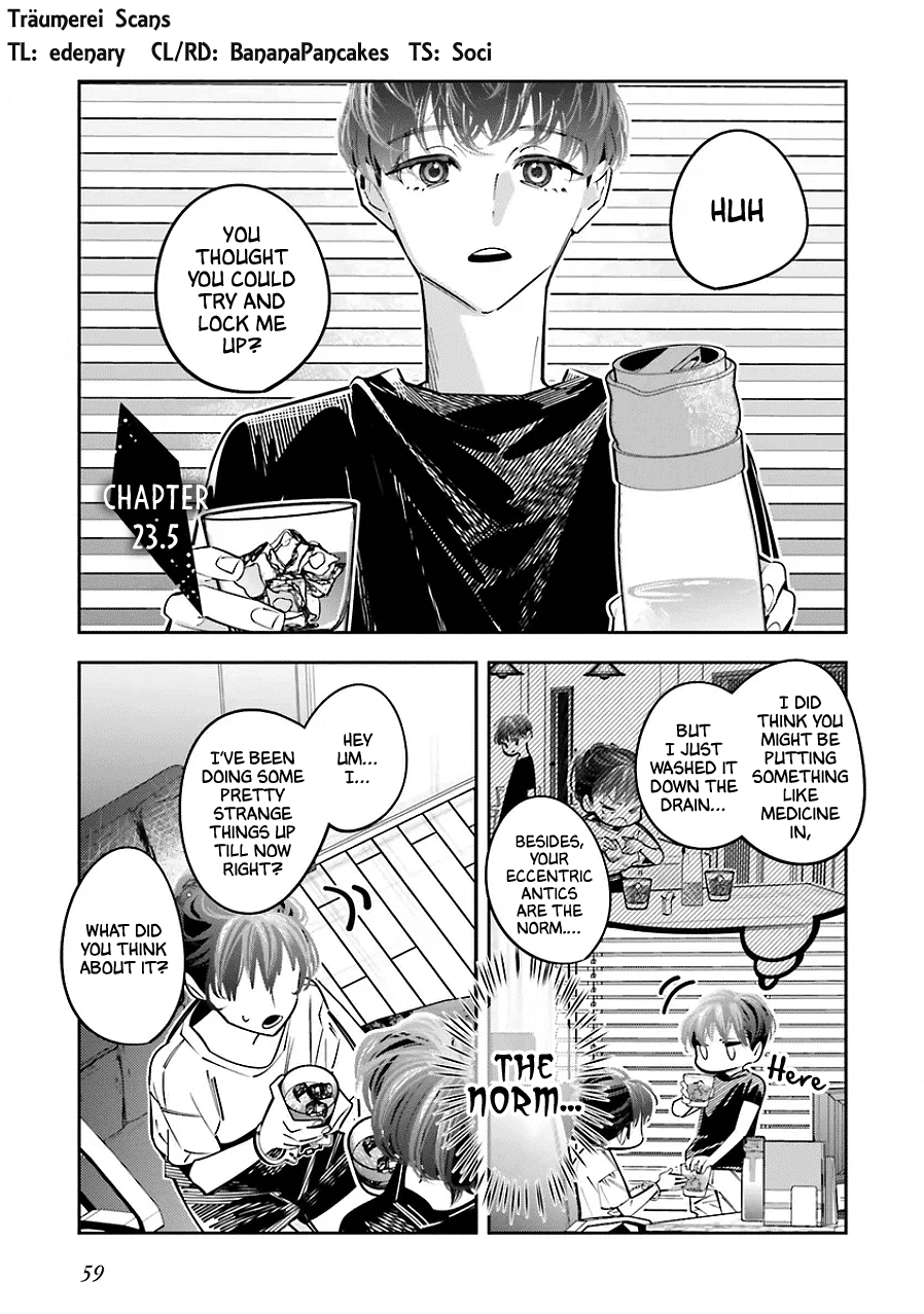I Reincarnated as the Little Sister of a Death Game Manga's Murder Mastermind and Failed Chapter 23.5 page 1 - Chapter 23.5