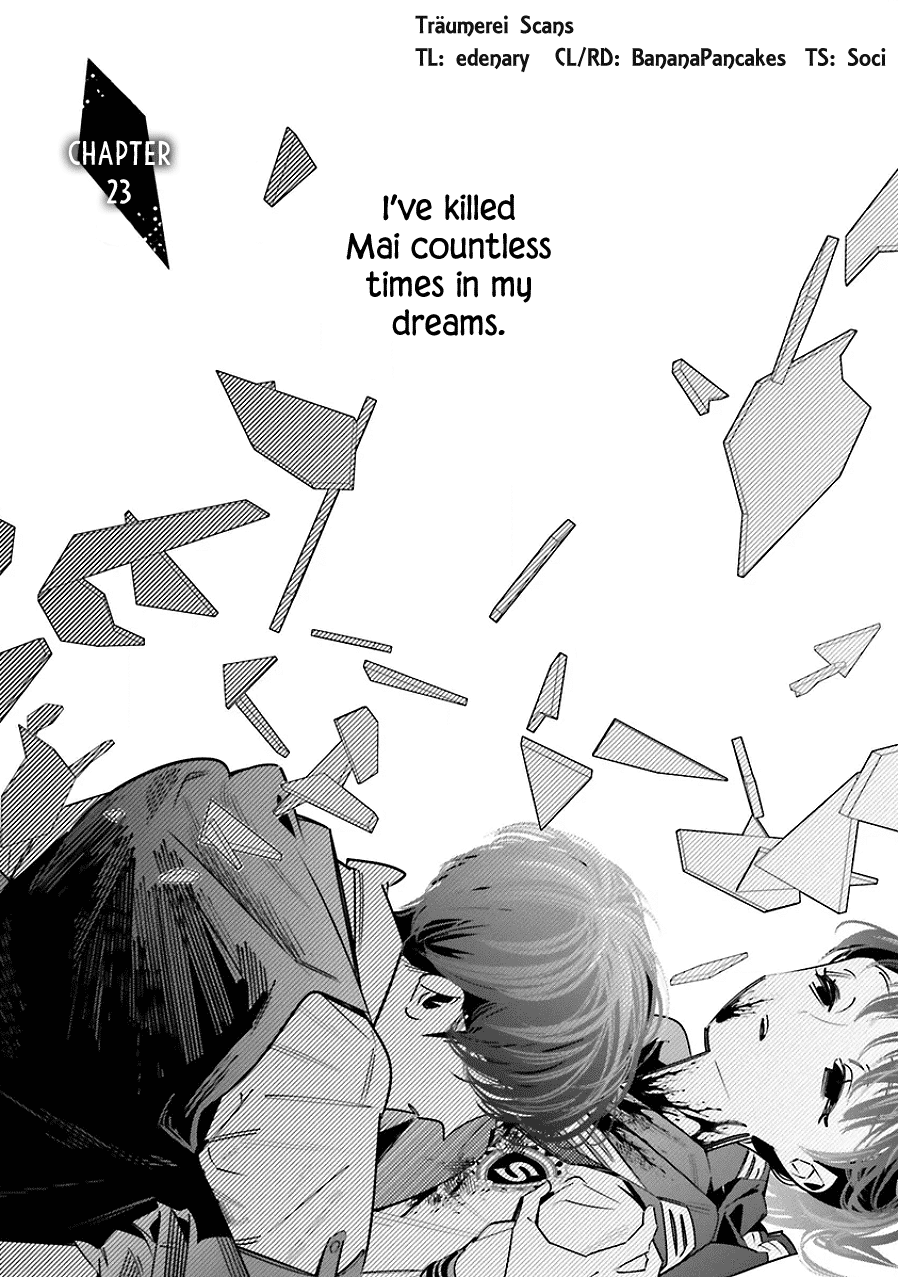 I Reincarnated as the Little Sister of a Death Game Manga's Murder Mastermind and Failed Chapter 23 page 1 - Chapter 23