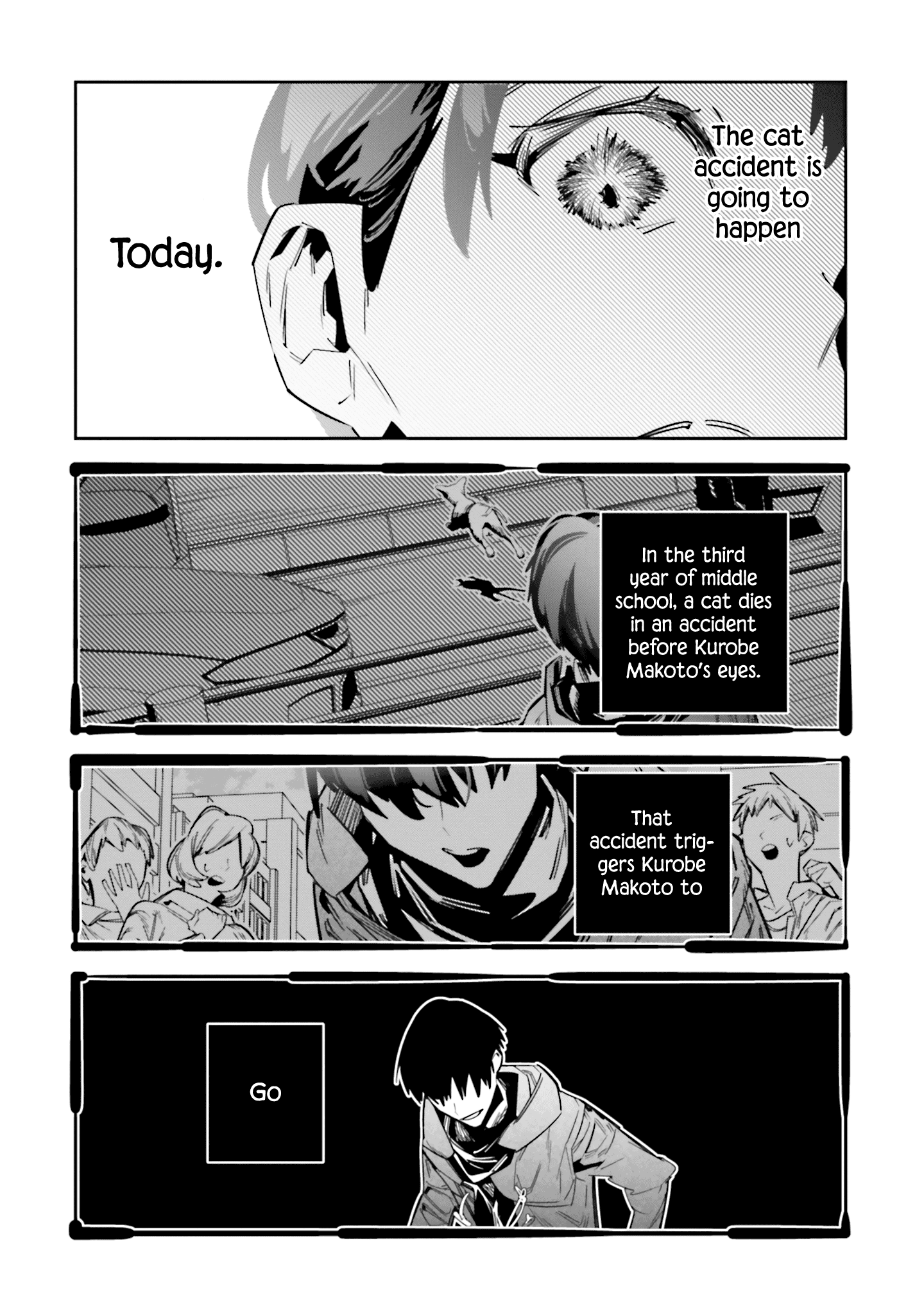 I Reincarnated as the Little Sister of a Death Game Manga's Murder Mastermind and Failed Chapter 4 page 10 - Chapter 4