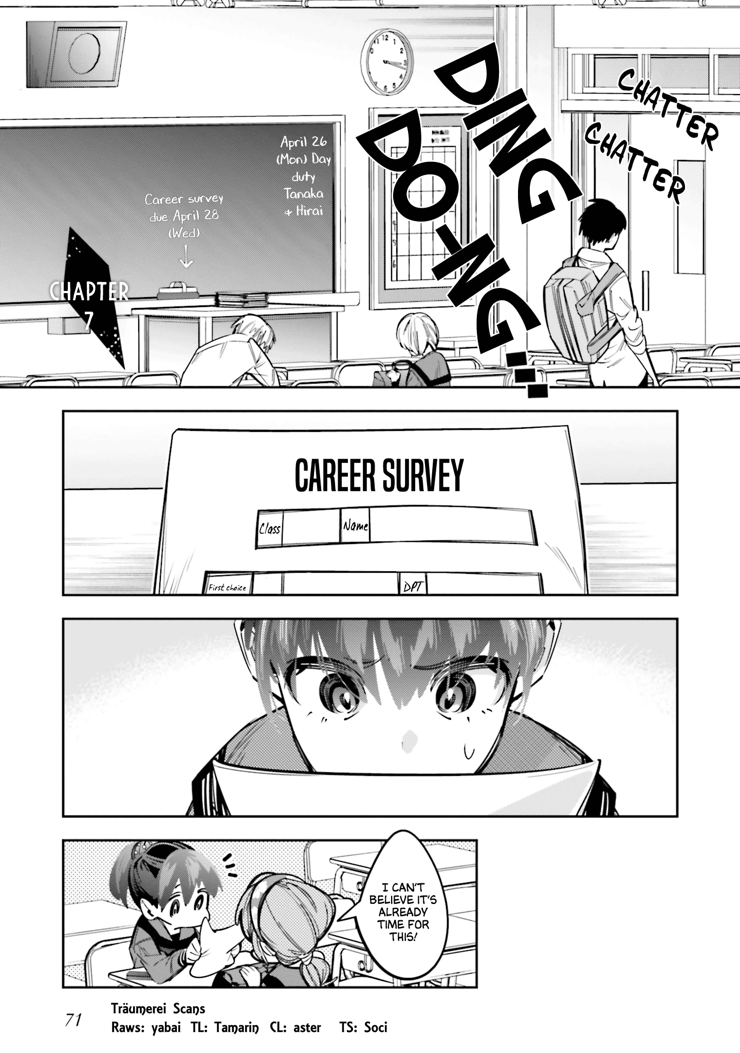 I Reincarnated as the Little Sister of a Death Game Manga's Murder Mastermind and Failed Chapter 7 page 1 - Chapter 7